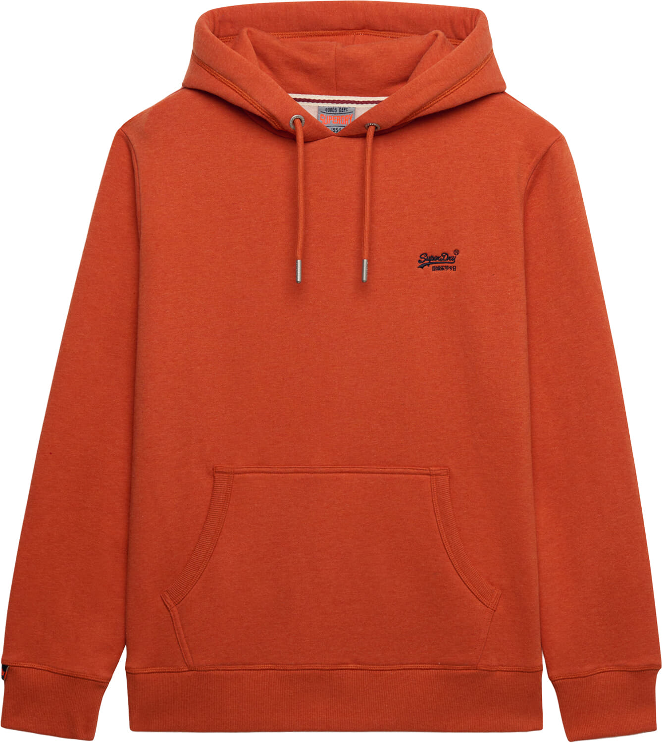 Superdry & Co Hoodie Essential logo Oranje