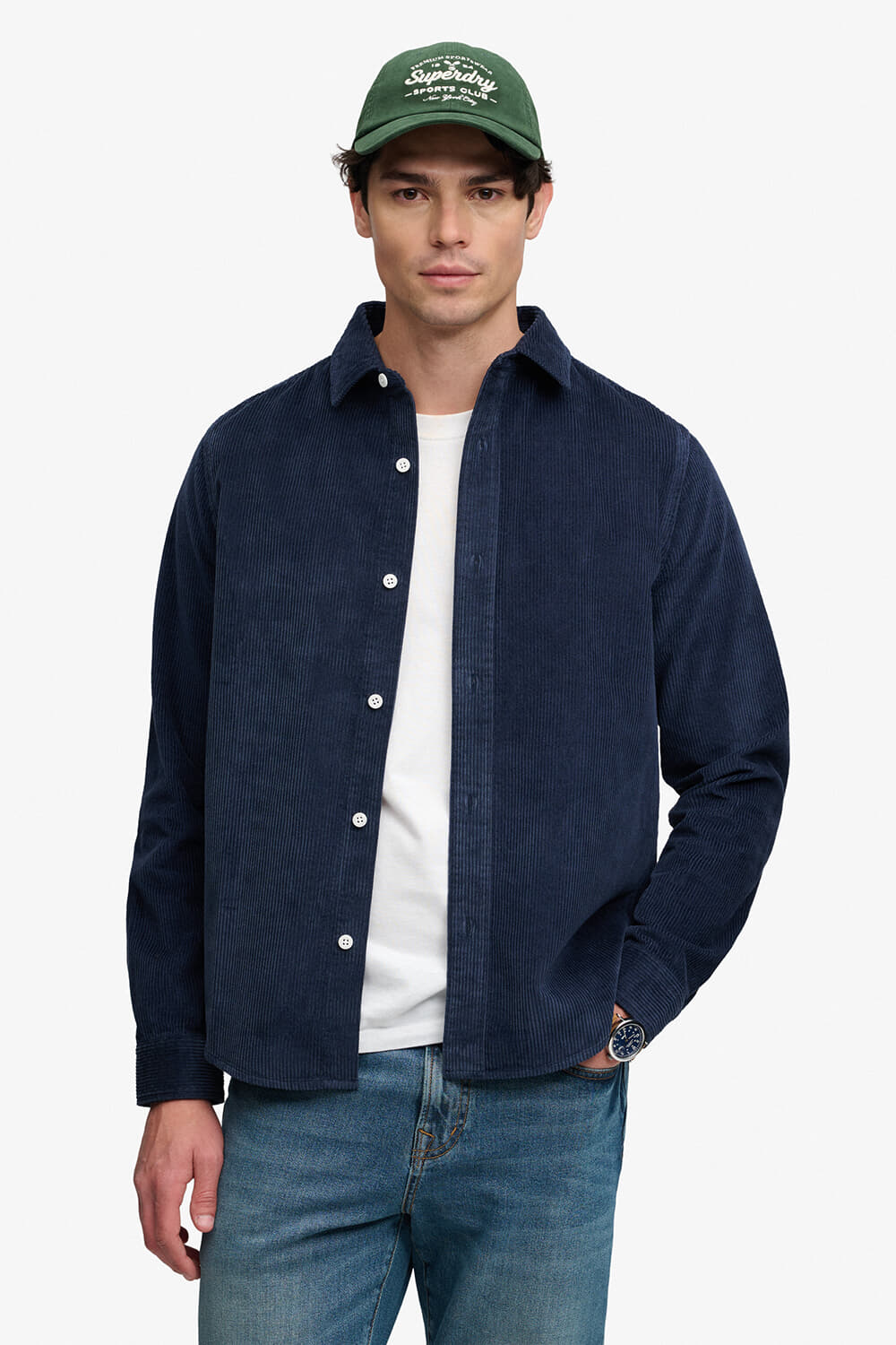 Superdry & Co Overshirt Corduroy Navy