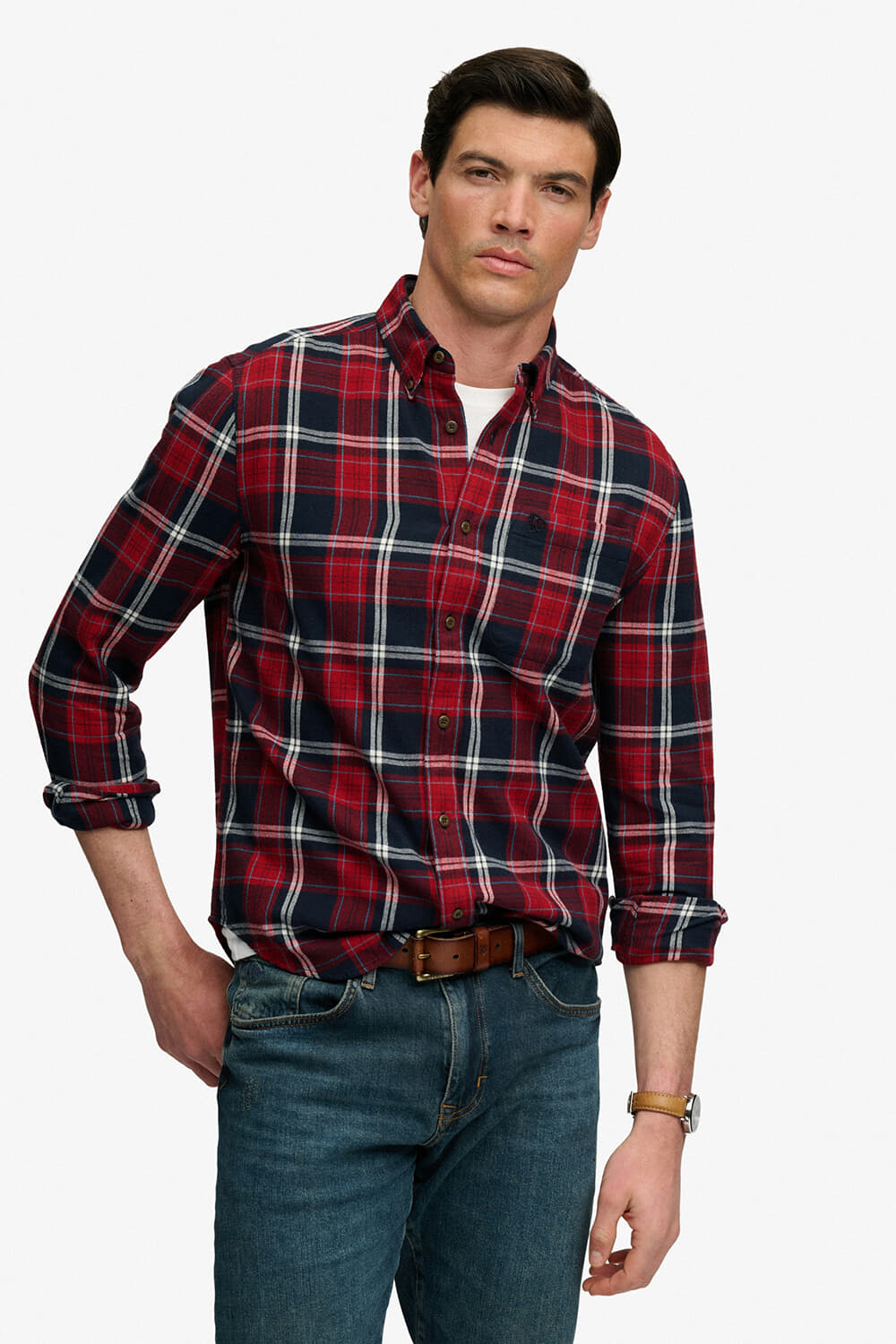 Superdry & Co Overhemd Lumberjack Katoen