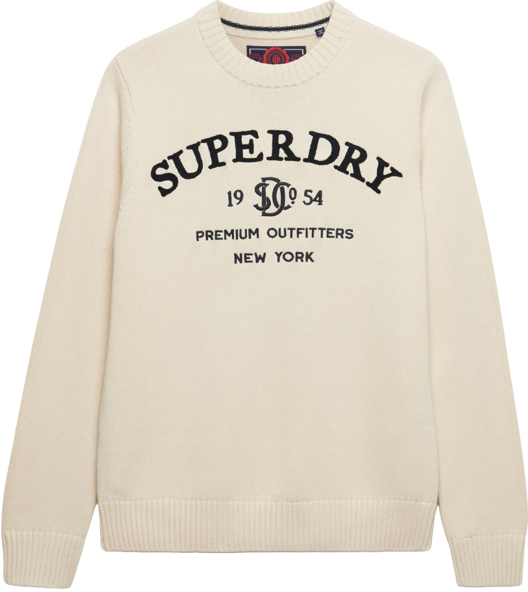 Superdry & Co Sweater Applique Graphic Beige