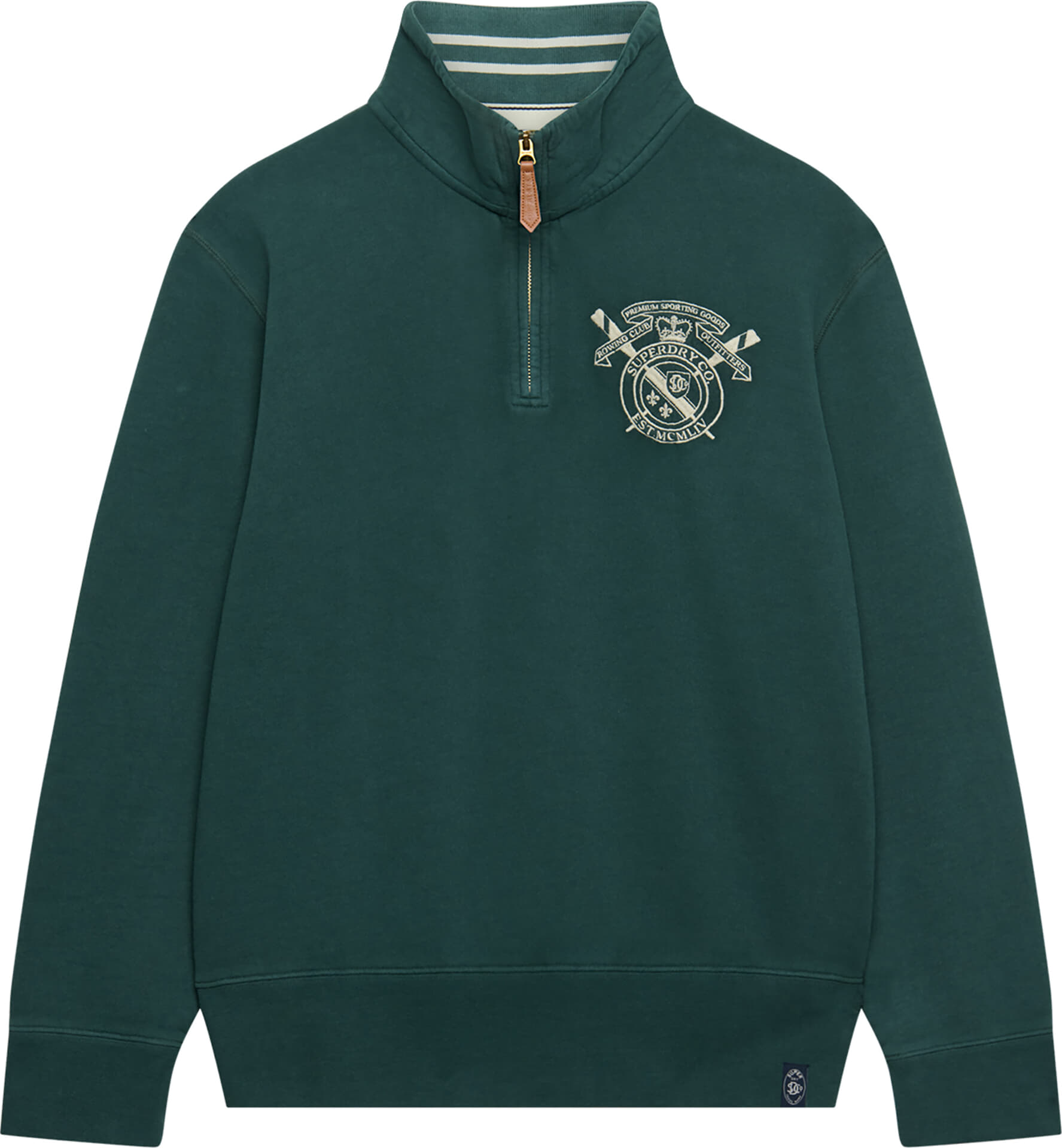 Superdry & Co Trui Heavy Textured Top Groen