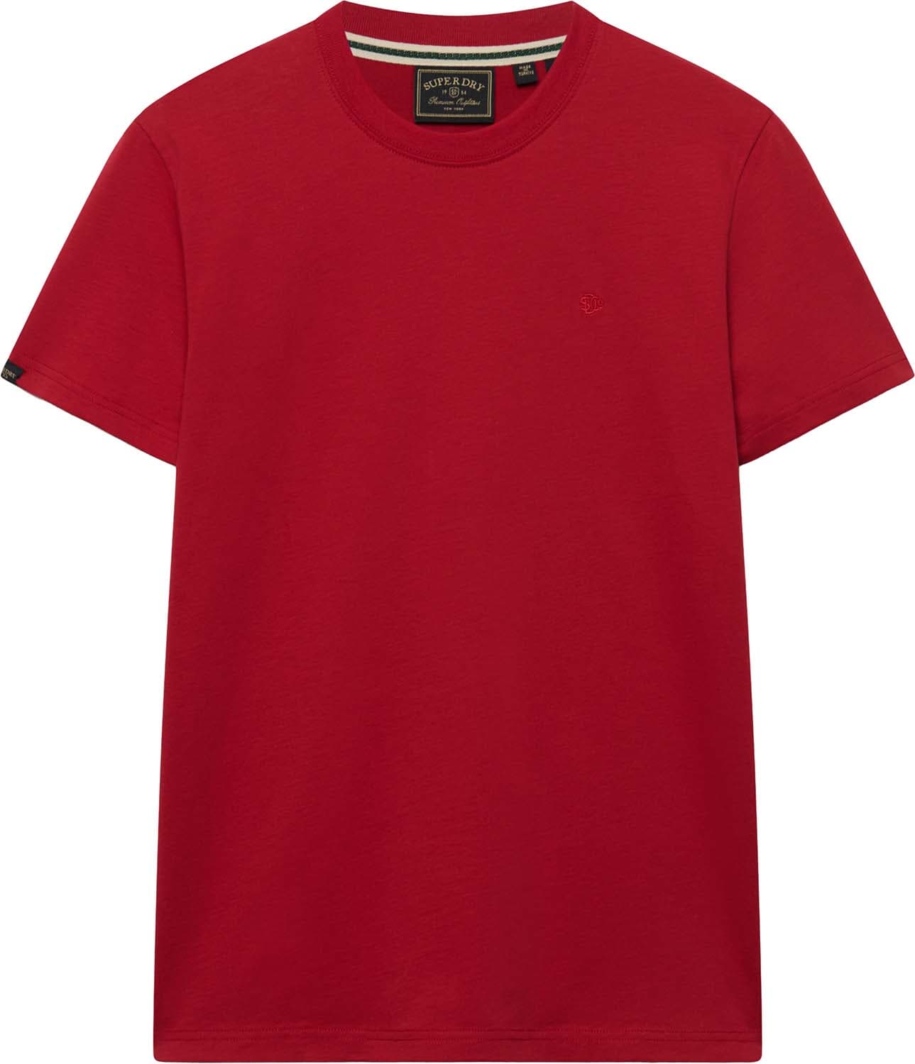 Superdry & Co T-shirt Essential Bordeaux Rood