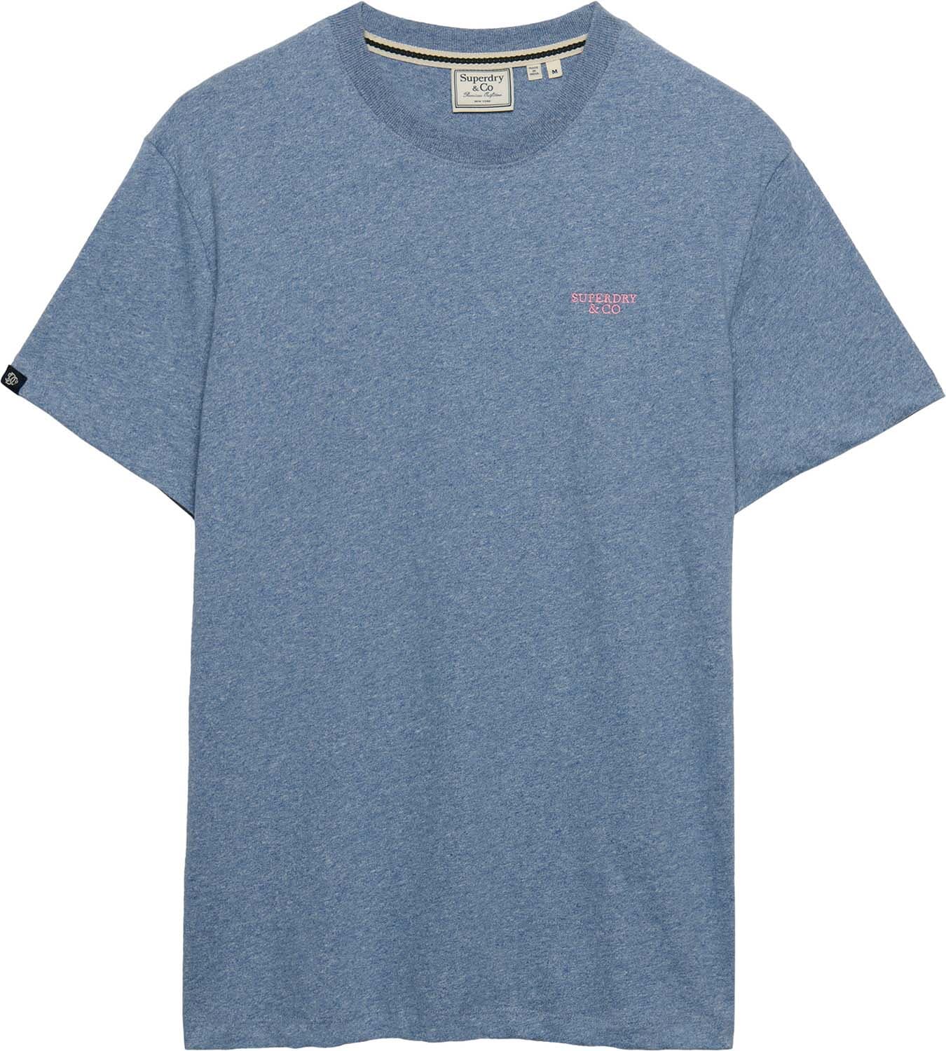Superdry & Co T-shirt Essential Blauw