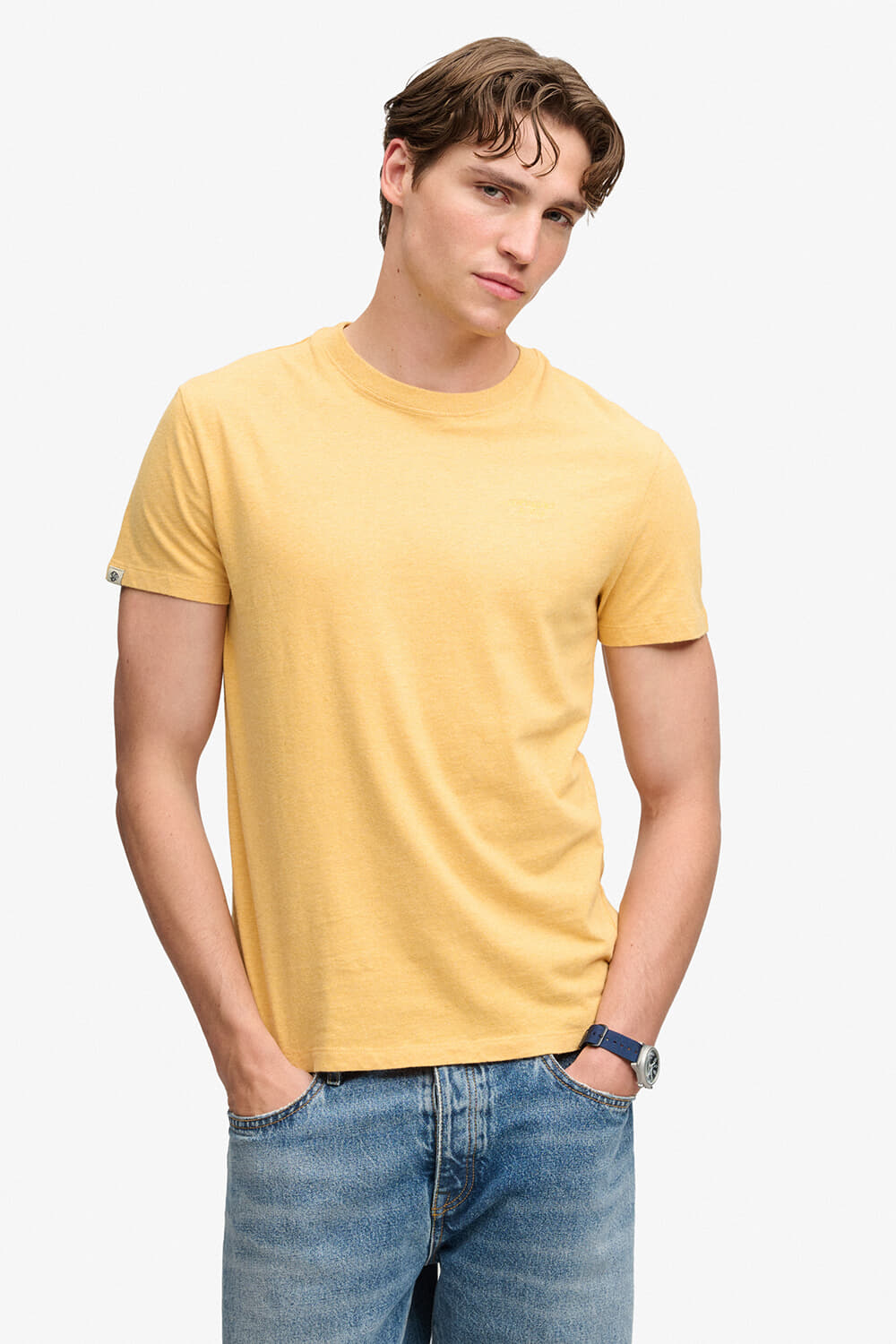 Superdry & Co T-shirt Essential Geel