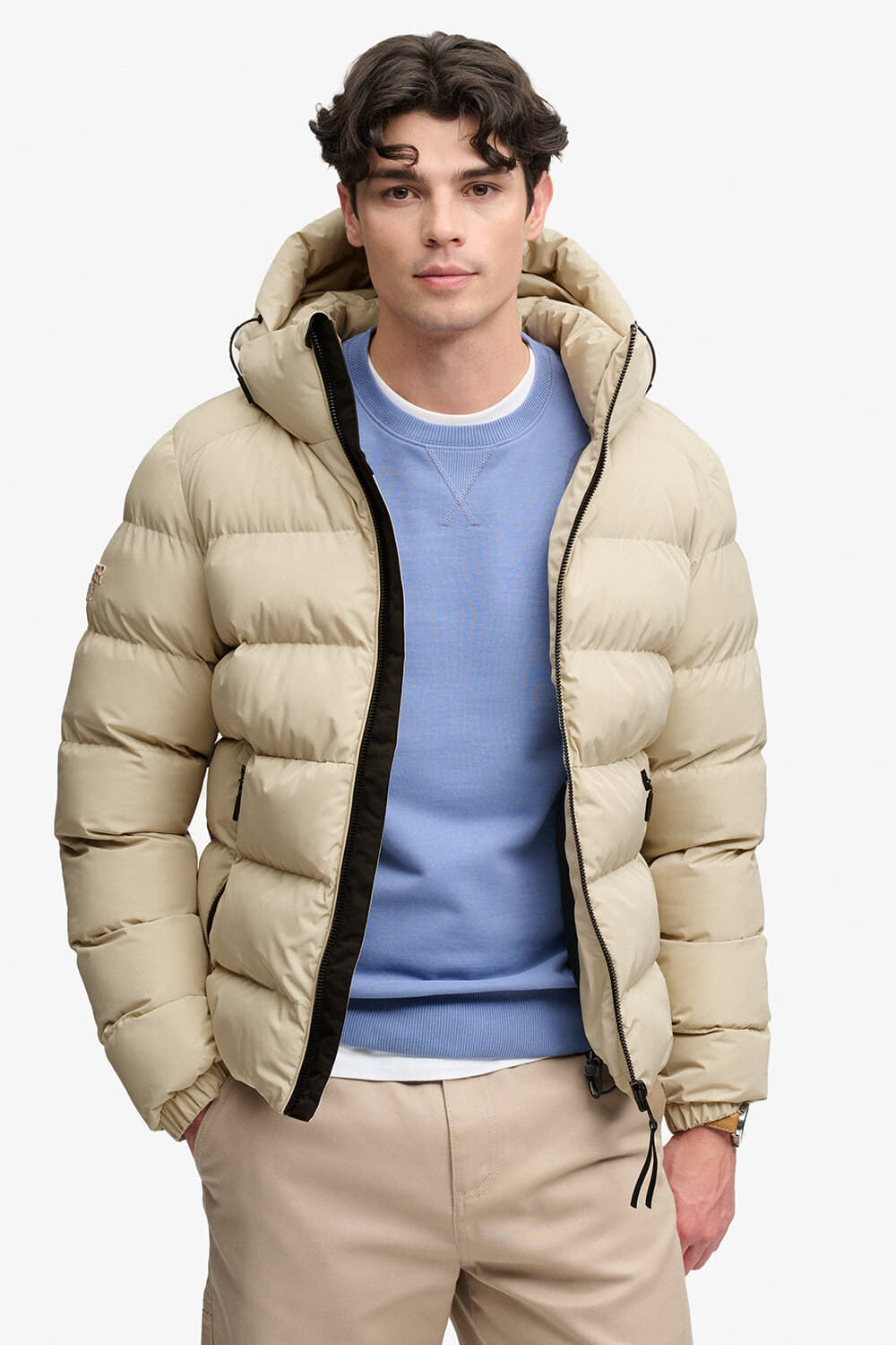 Superdry & Co Pufferjas  Off White