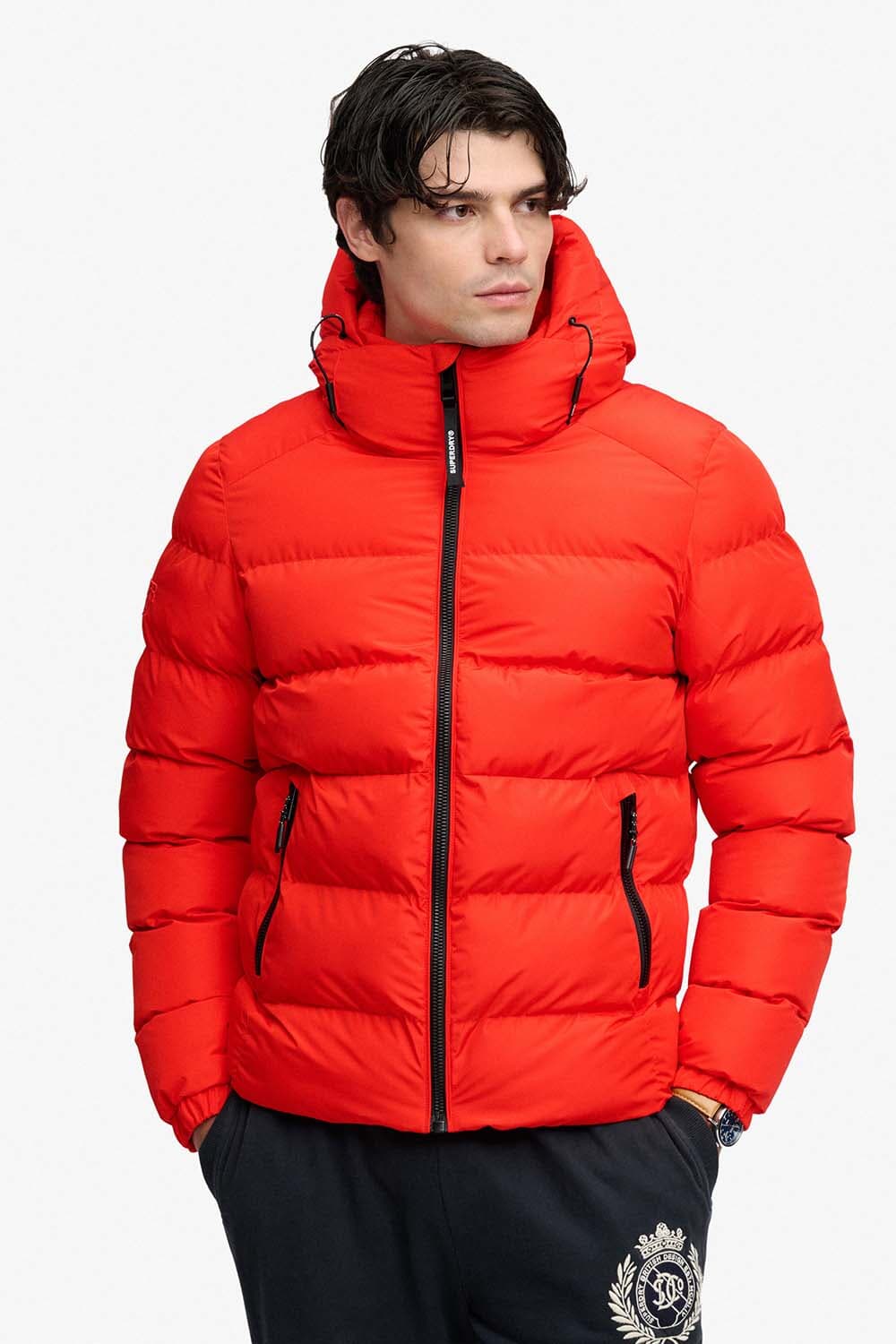 Superdry & Co Pufferjas  Rood