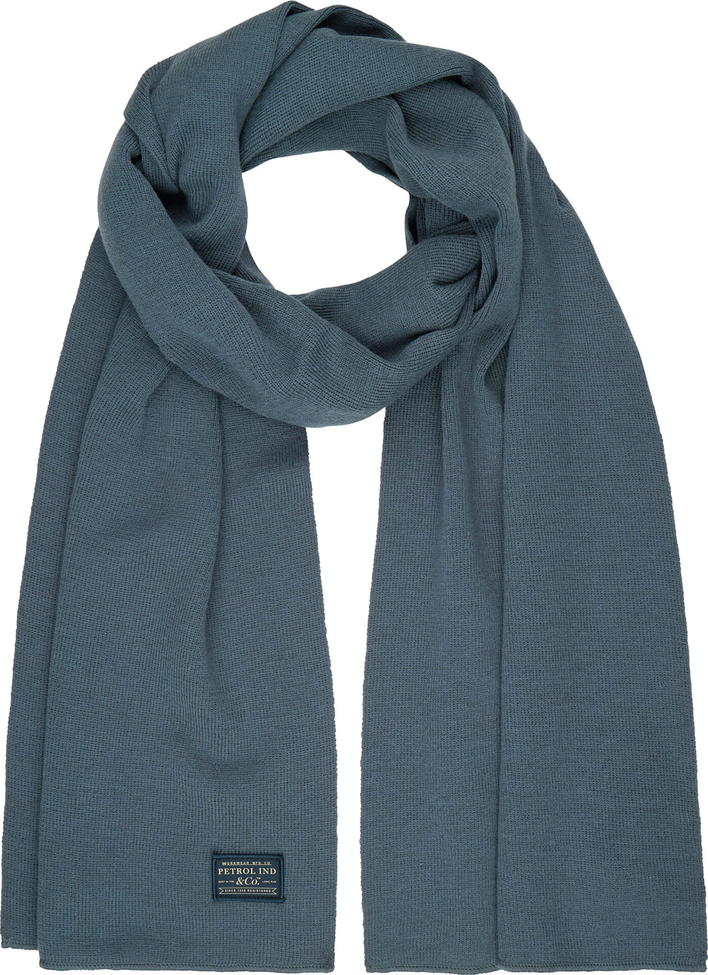 Petrol Sjaal Blauw