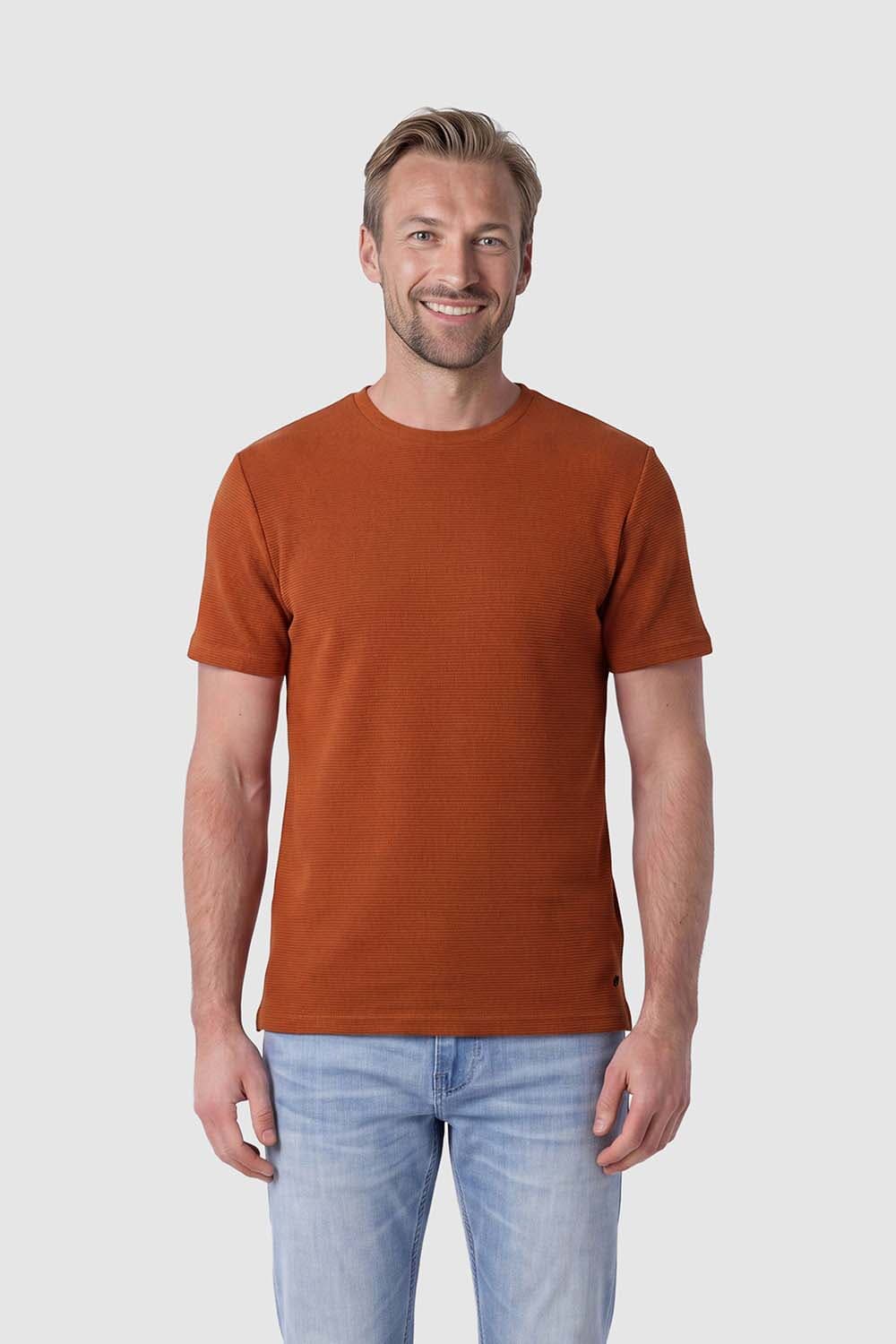 Petrol T-Shirt Oranje