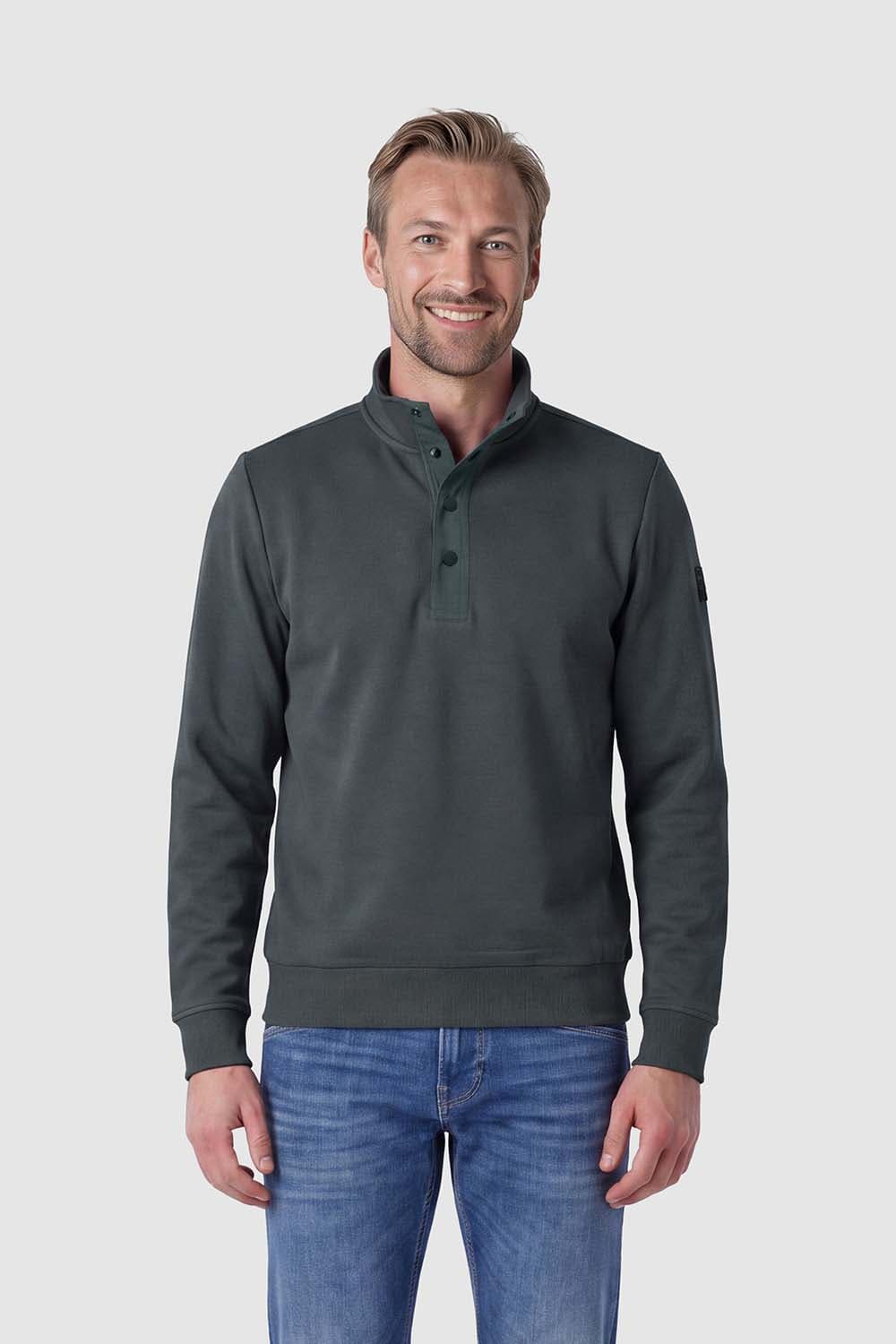 Petrol Sweatshirt Grijs