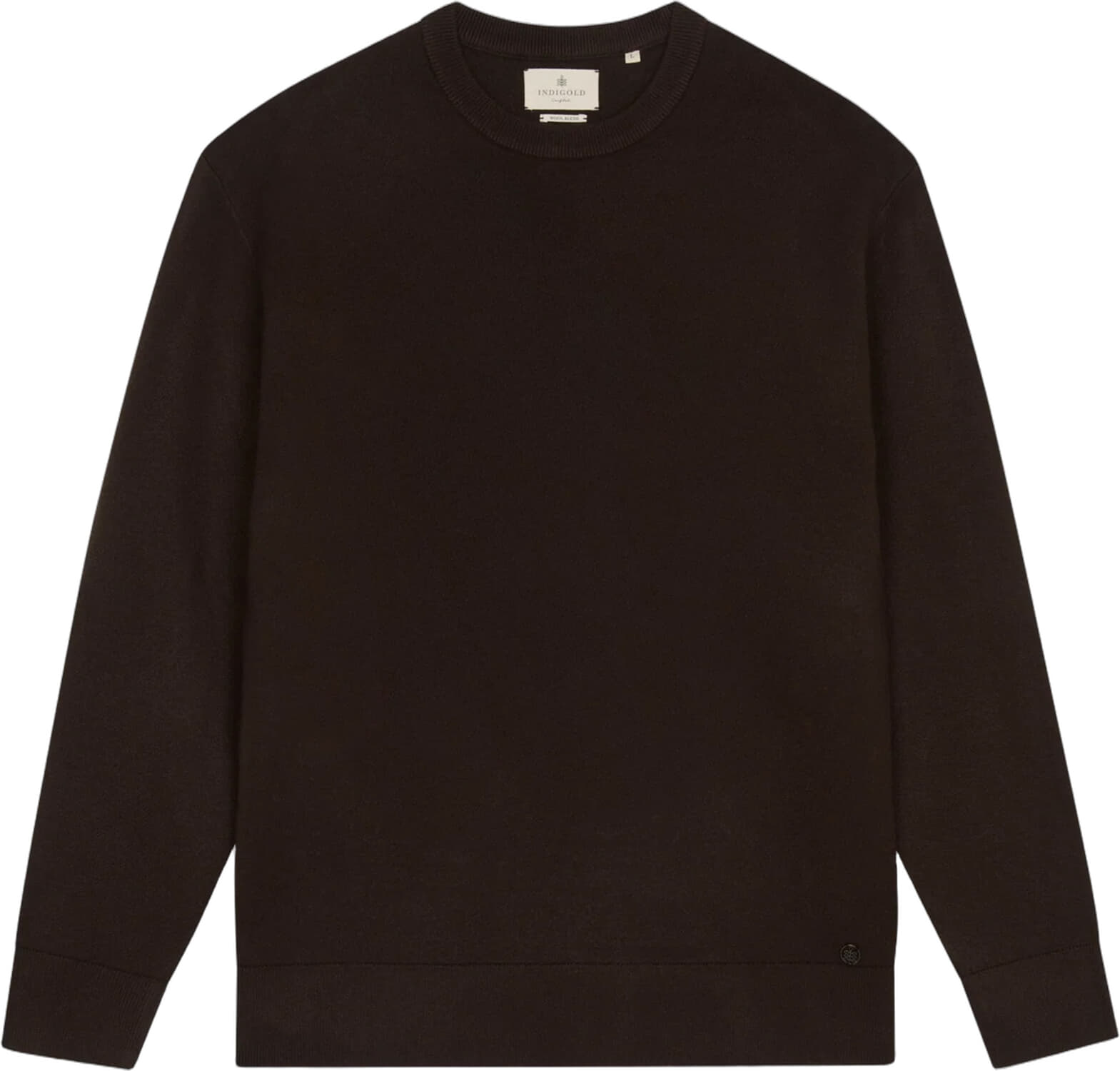 Indigold Trui Basic Bruin