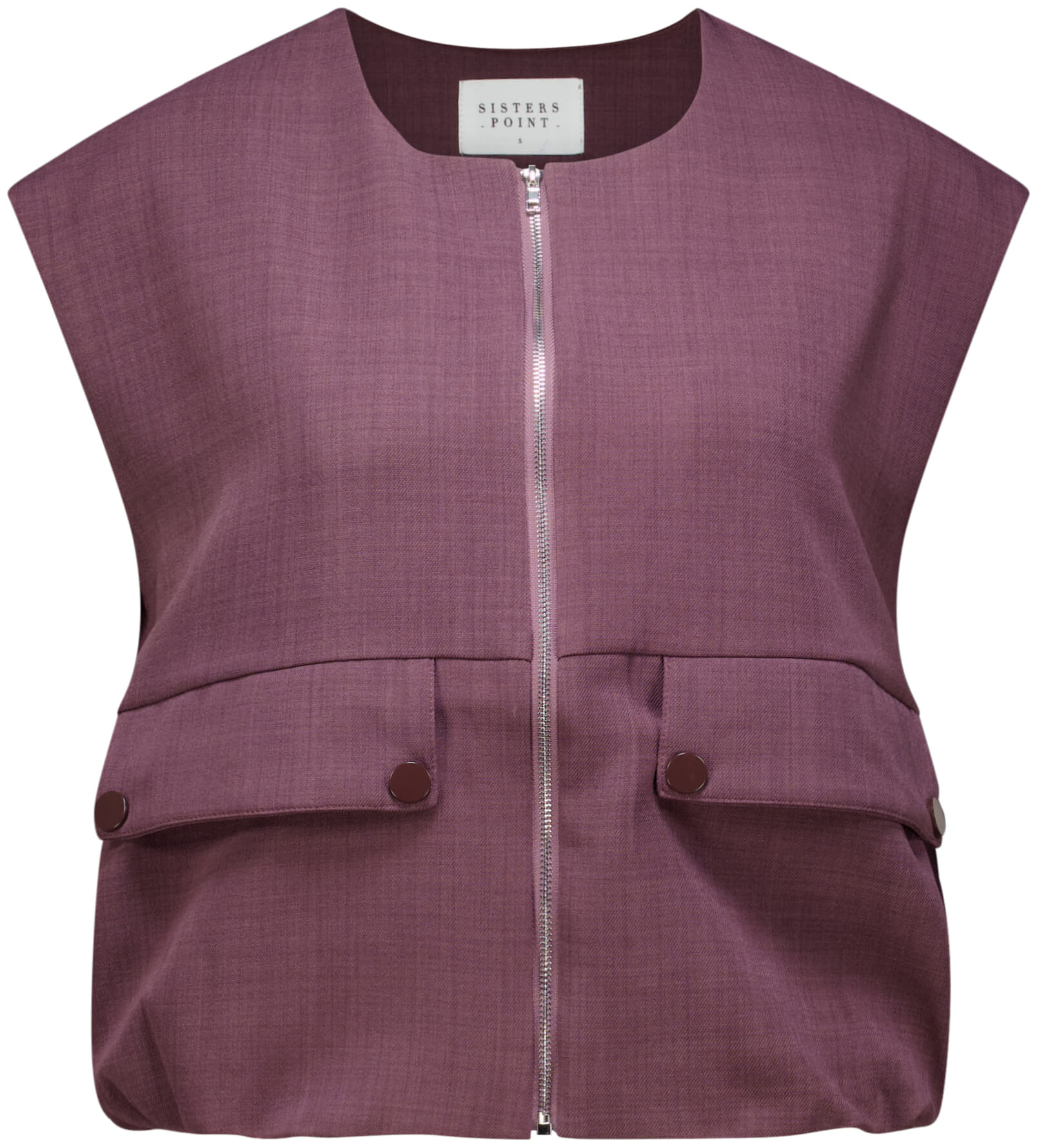 Sisters Point Gilet Garwin Bordeaux Rood