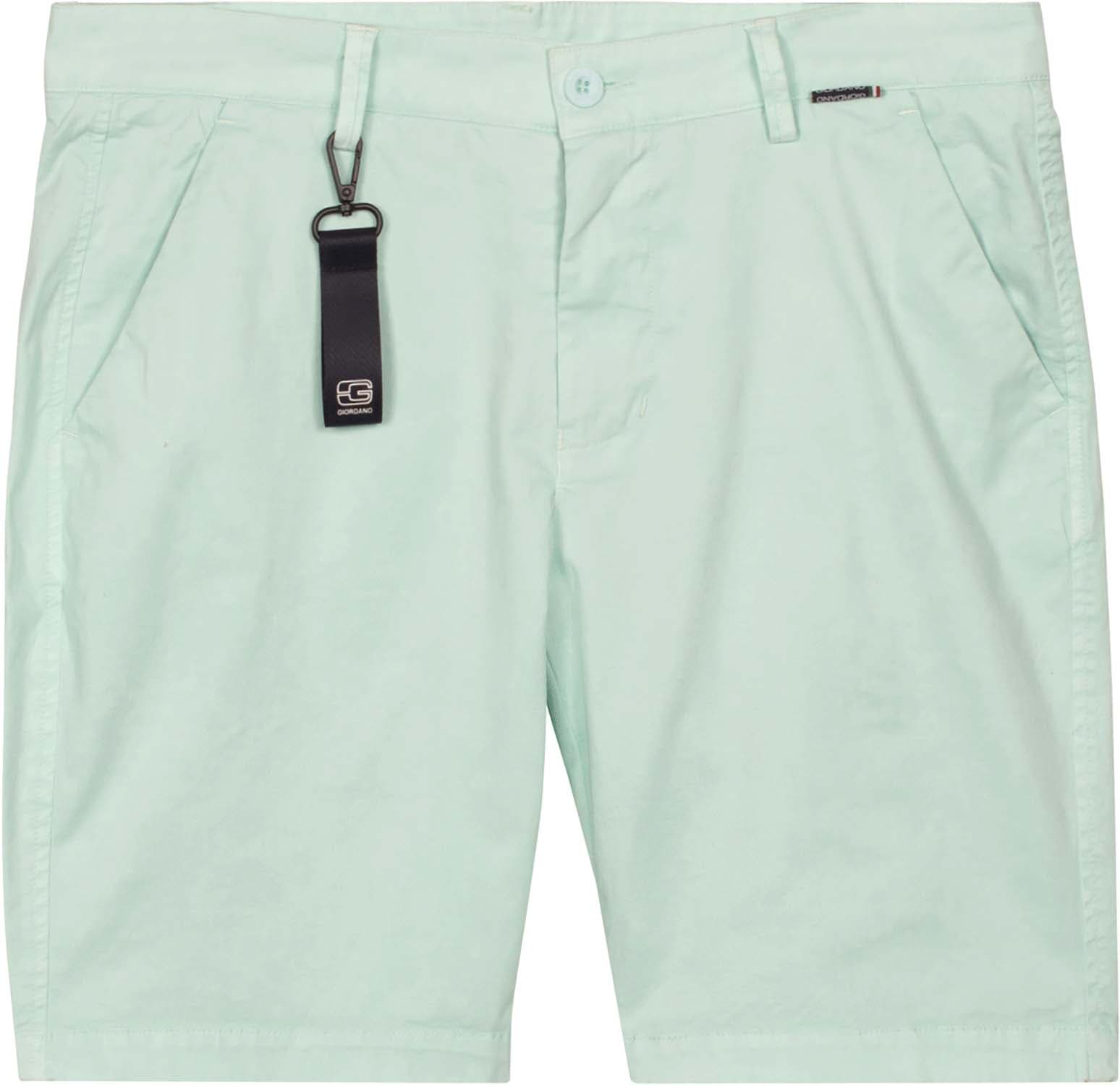 Giordano Bermuda Stockholm Garment Dyed Stretch Twill Groen