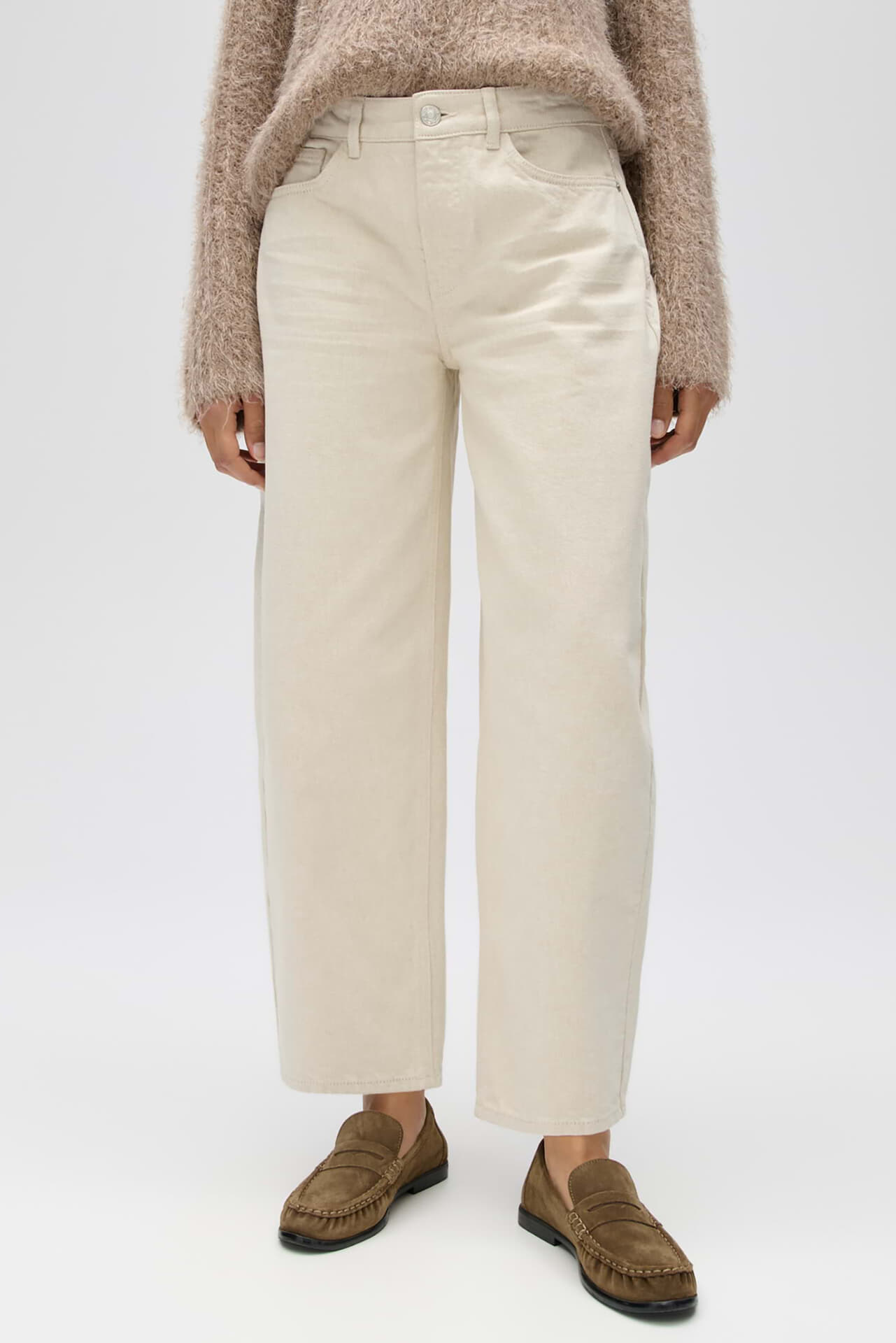 Opus Jeans Lolah natural Crème