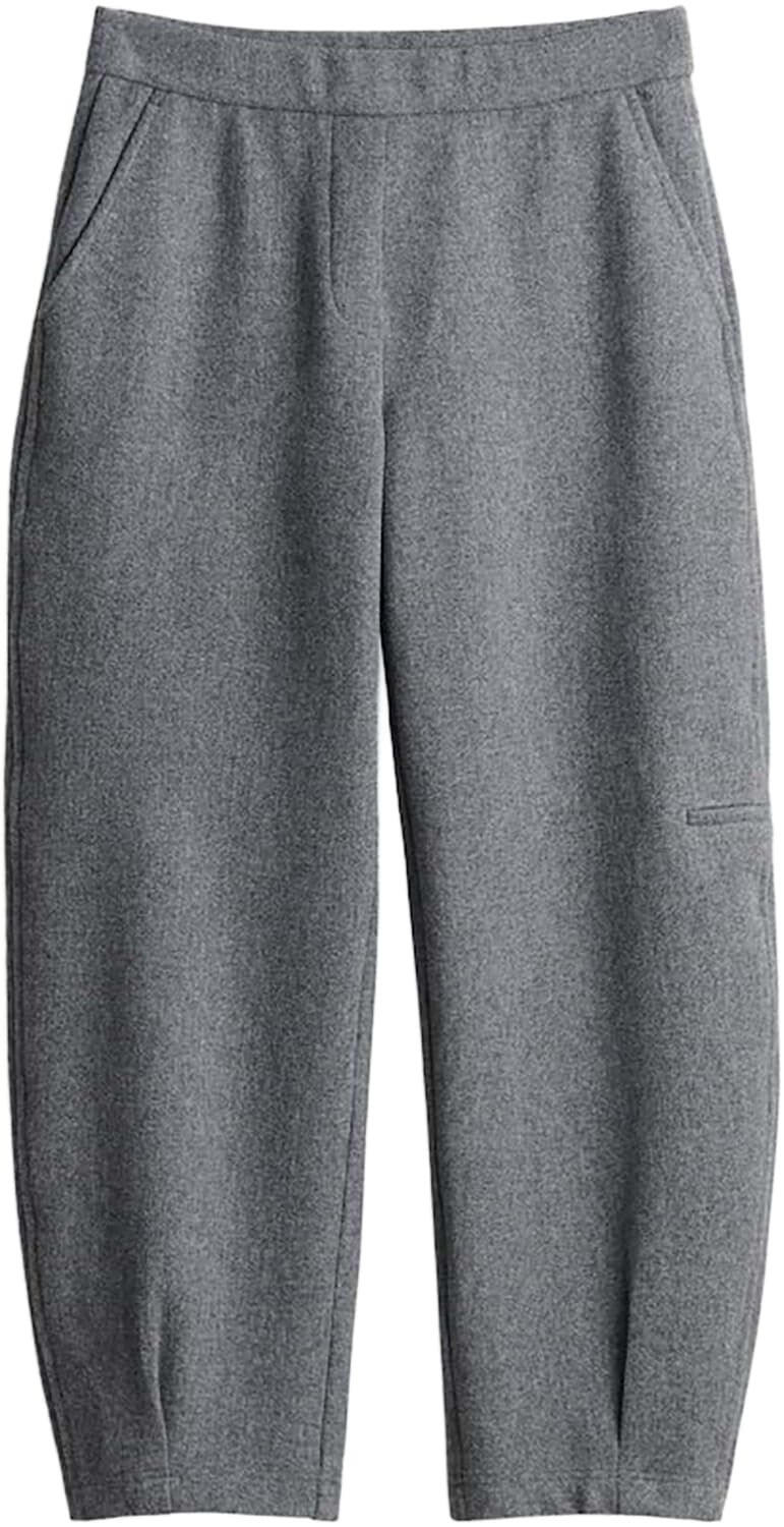Opus Broek Myha Club Cozy Grijs