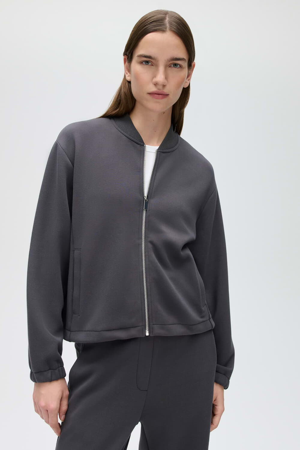 Opus Sweater Glacki Club Antraciet