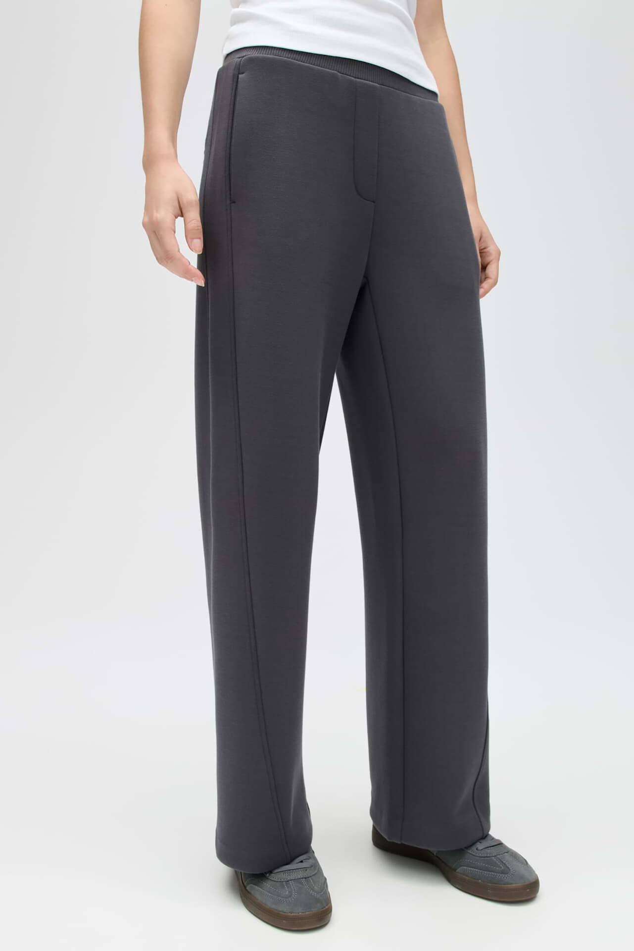 Opus Broek Maikito club curve Antraciet