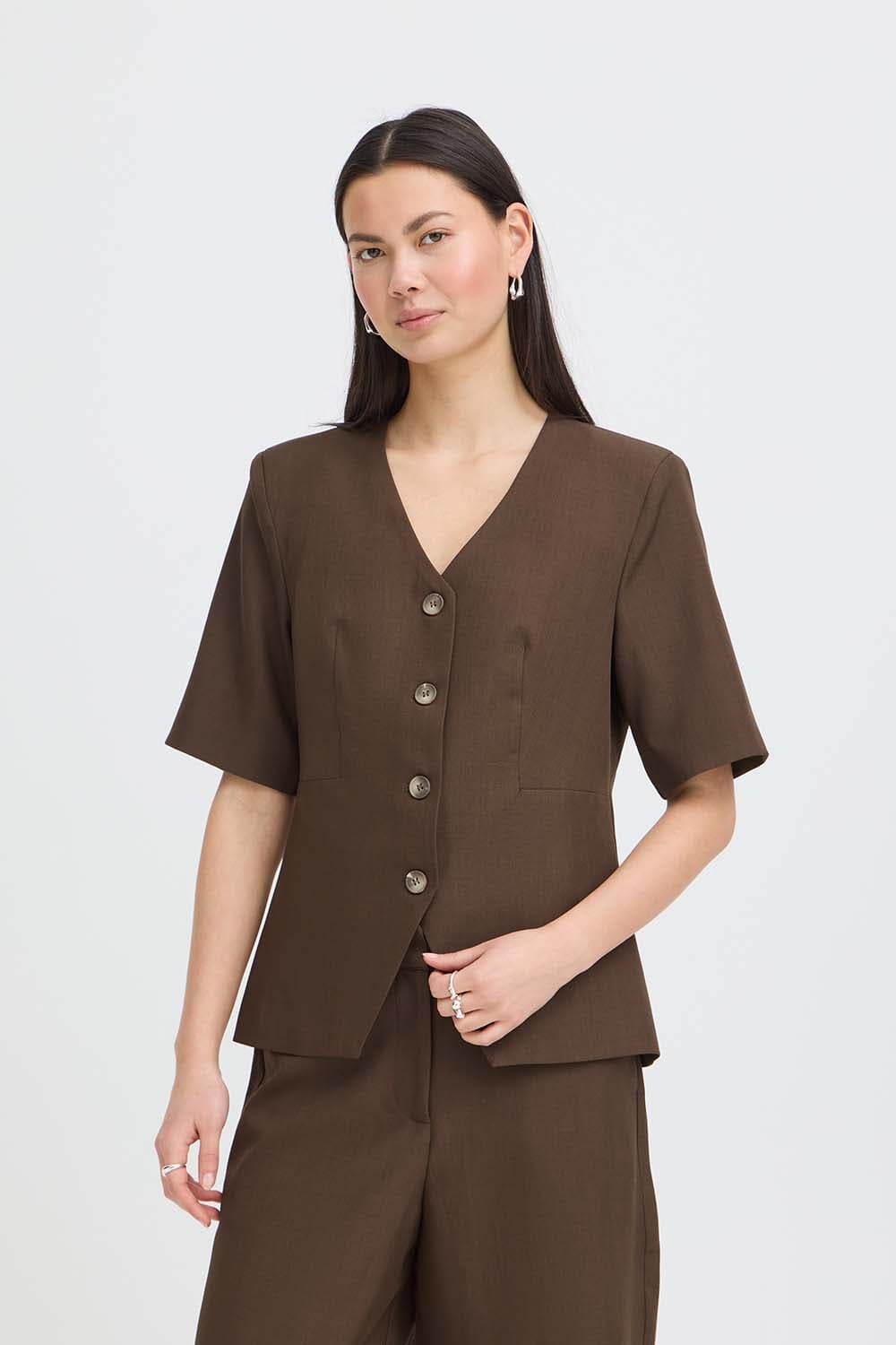 Ichi Blazer Fava Bruin