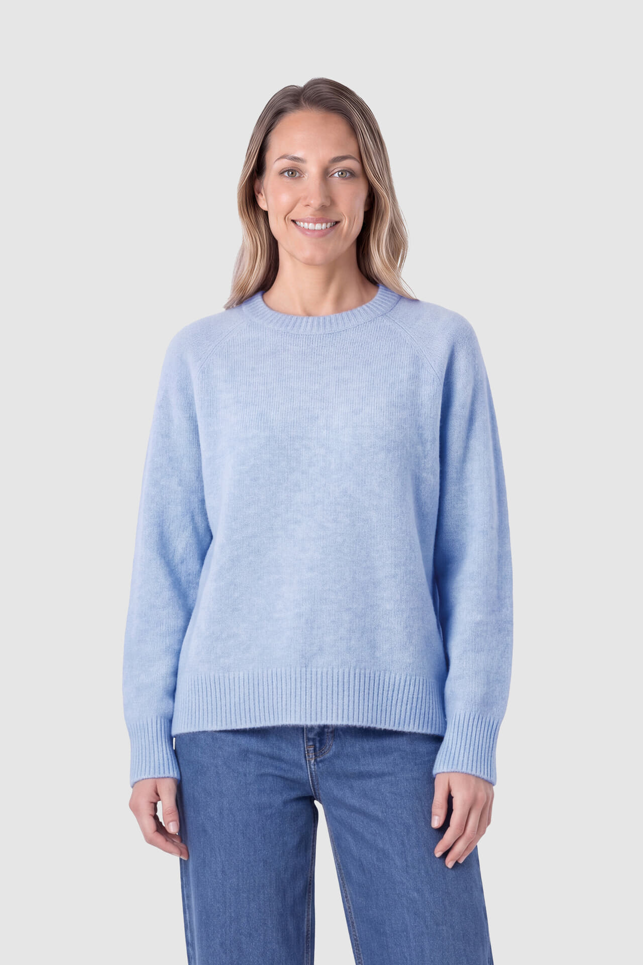 Freequent Trui Manuela Blauw