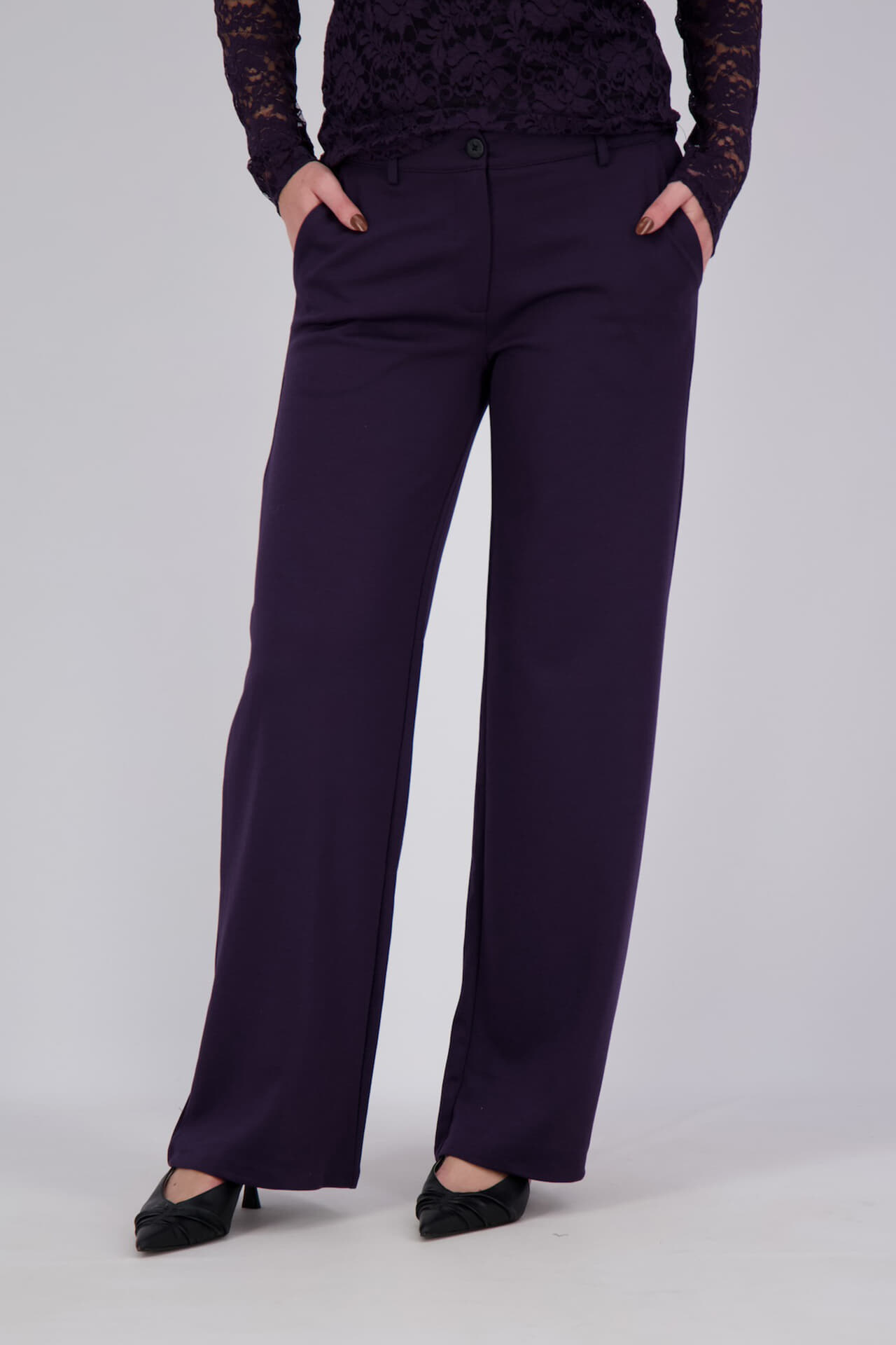 Freequent Broek Nanni Paars