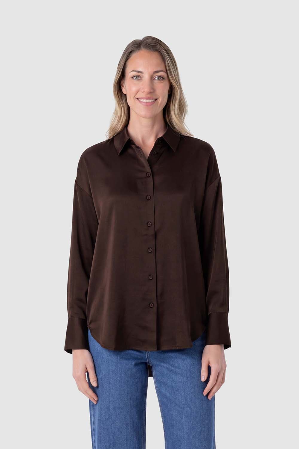 Freequent Blouse Nira Bruin
