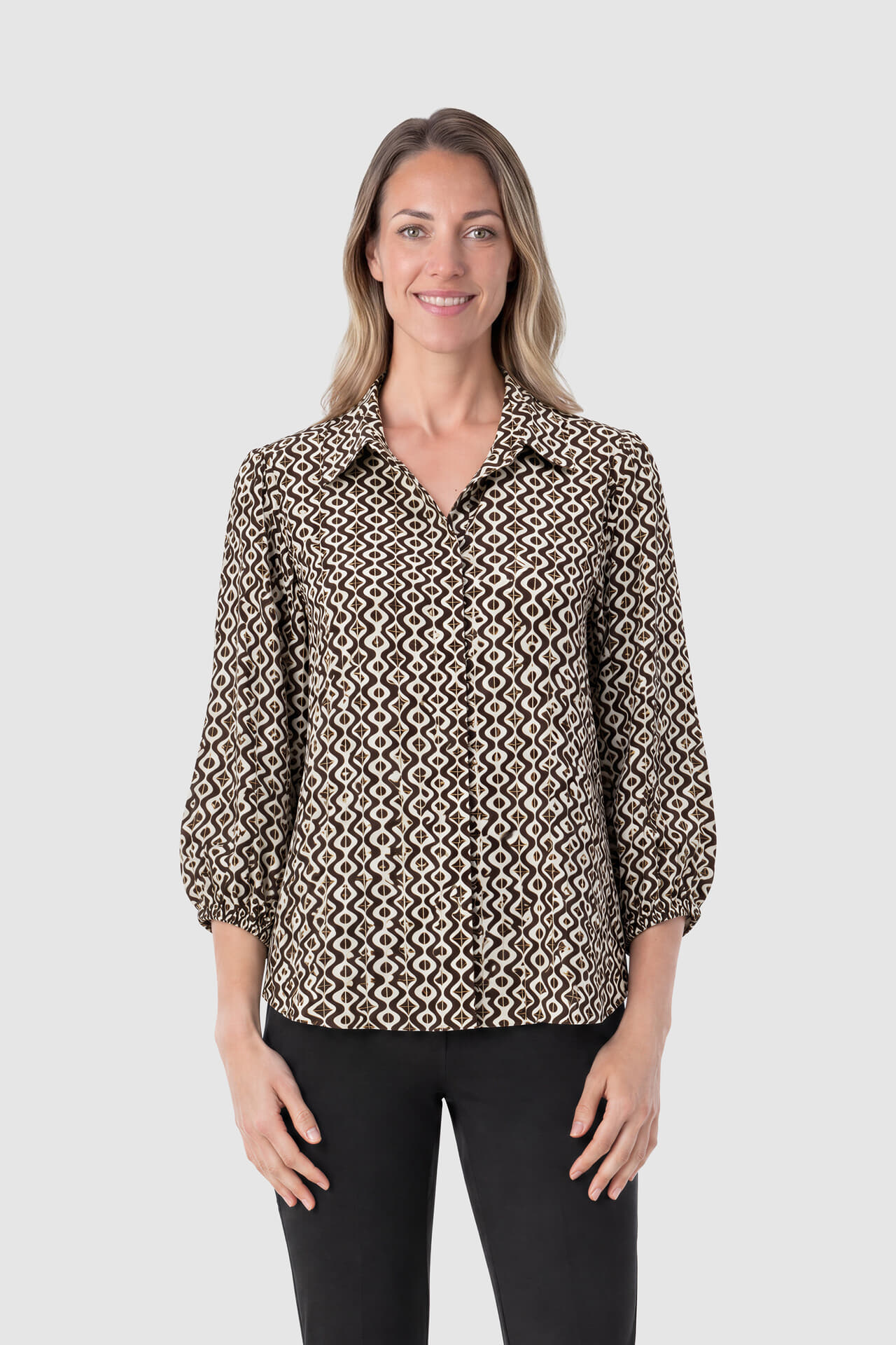 Freequent Blouse Adney Bruin