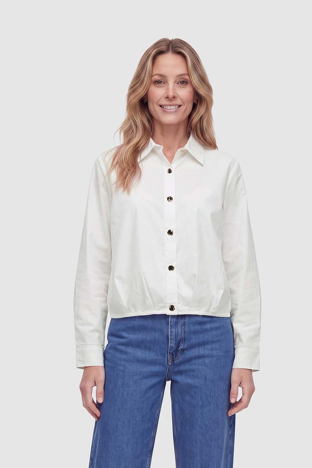 Freequent Blouse Jallo Off White