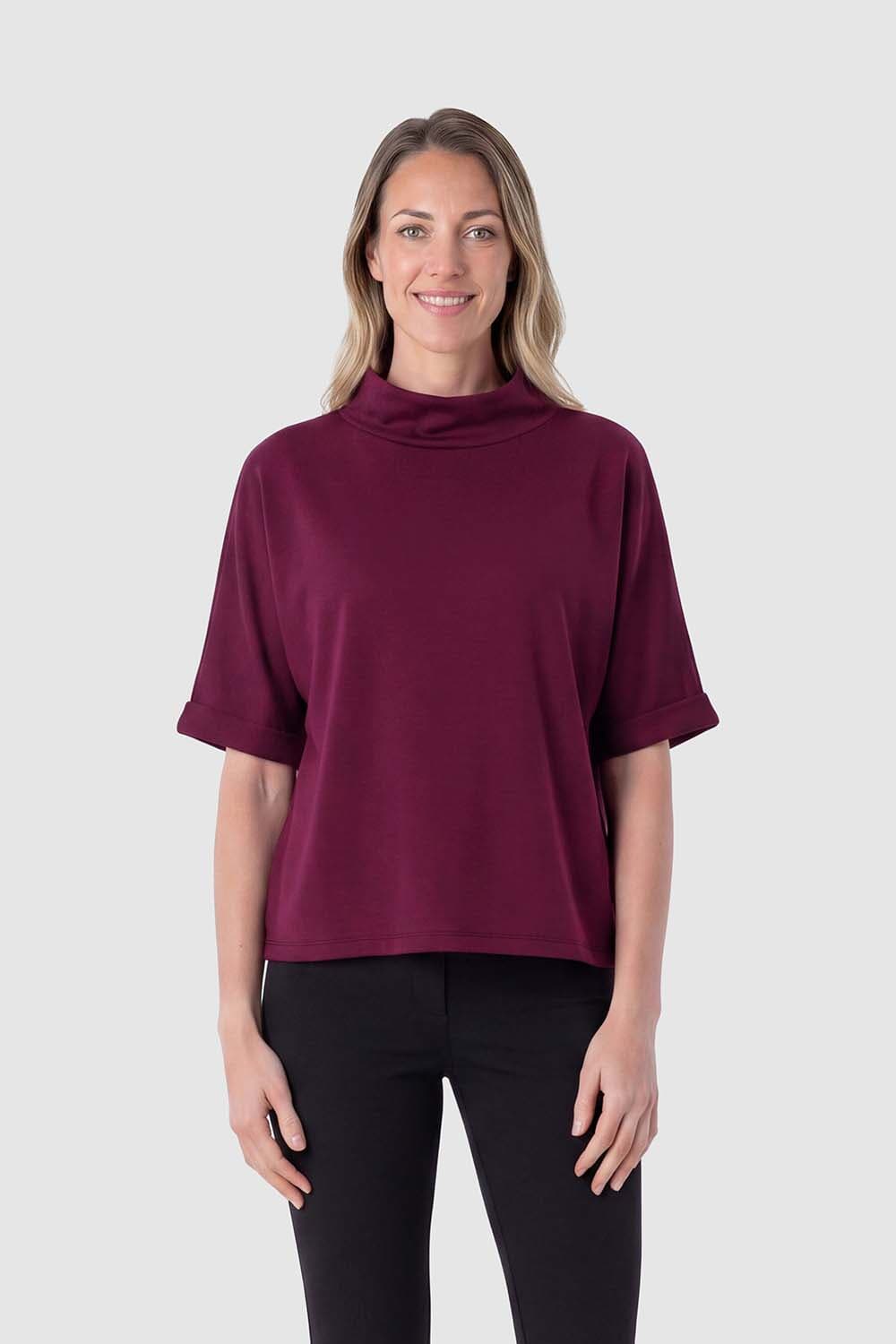 Freequent Sweat Lucinda Bordeaux Rood