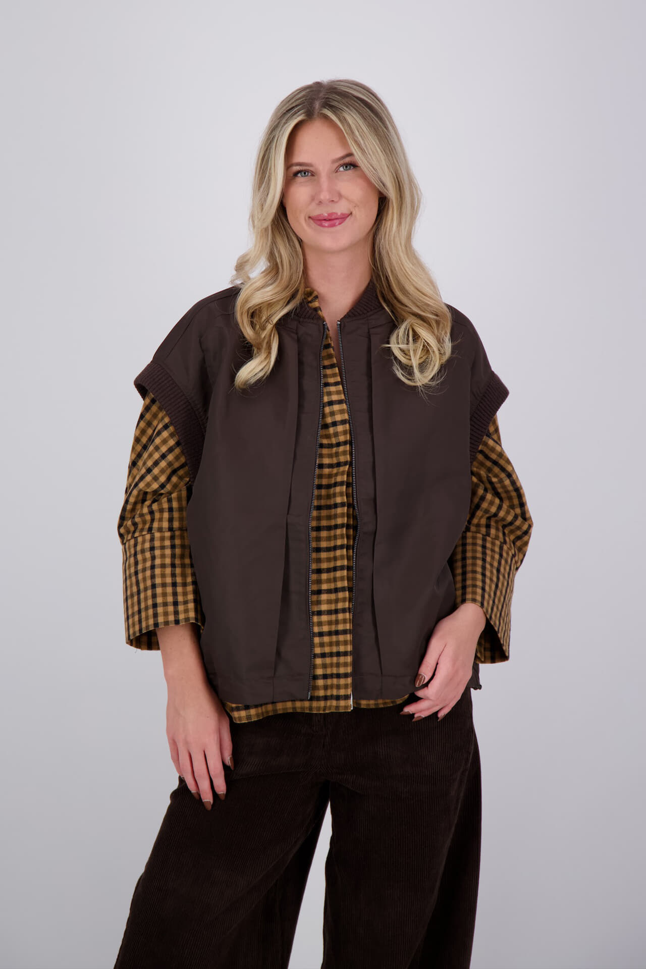 With Black Bodywarmer Imperial Bruin