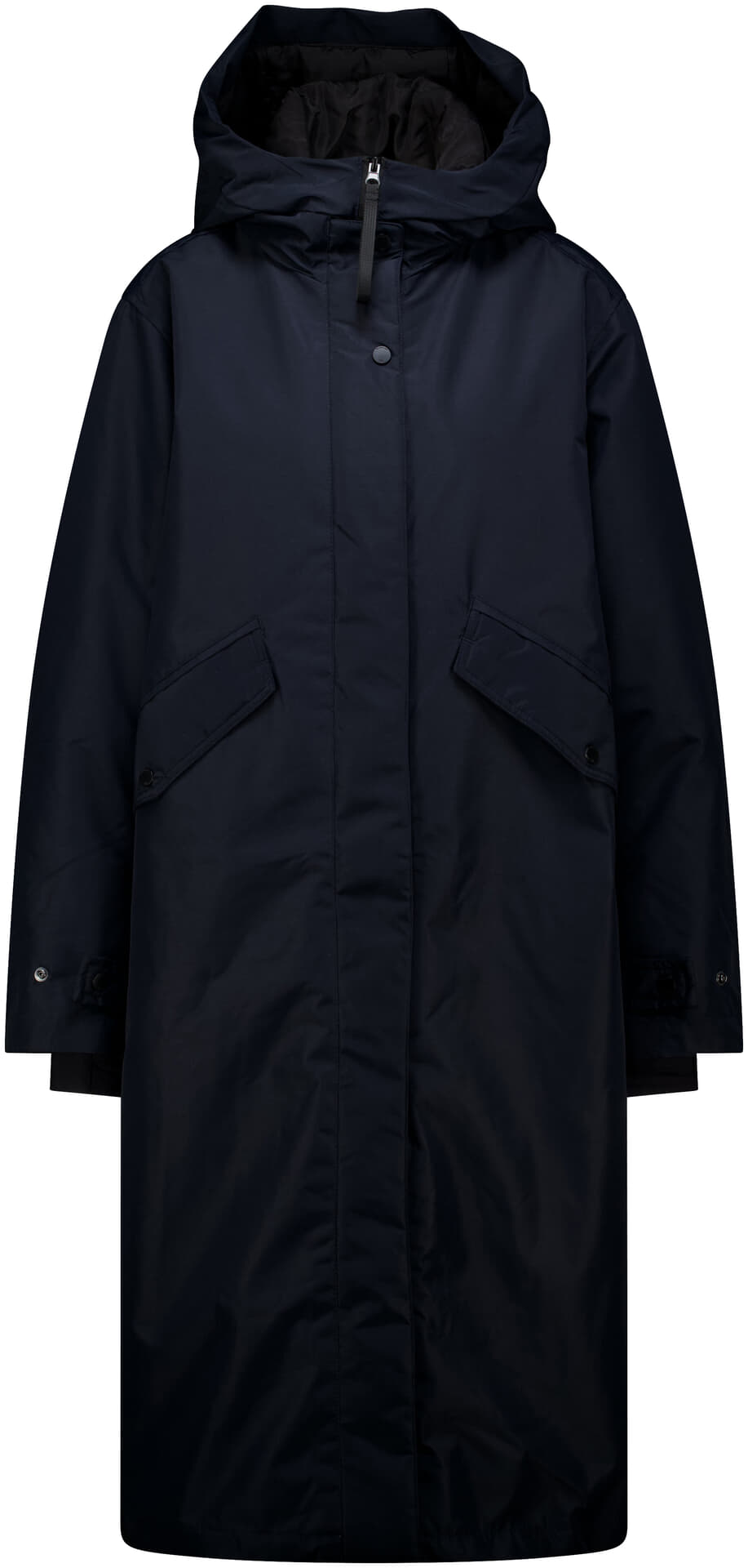 With Black Parka Jas Brooklyn Function Blauw