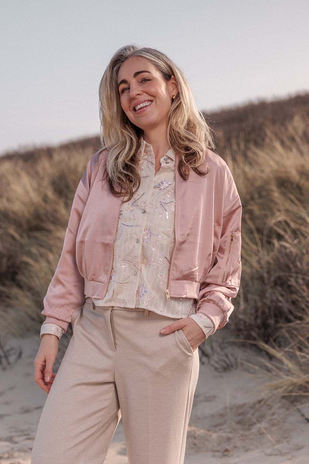 Vive La Femme Bomberjack Bauke Roze