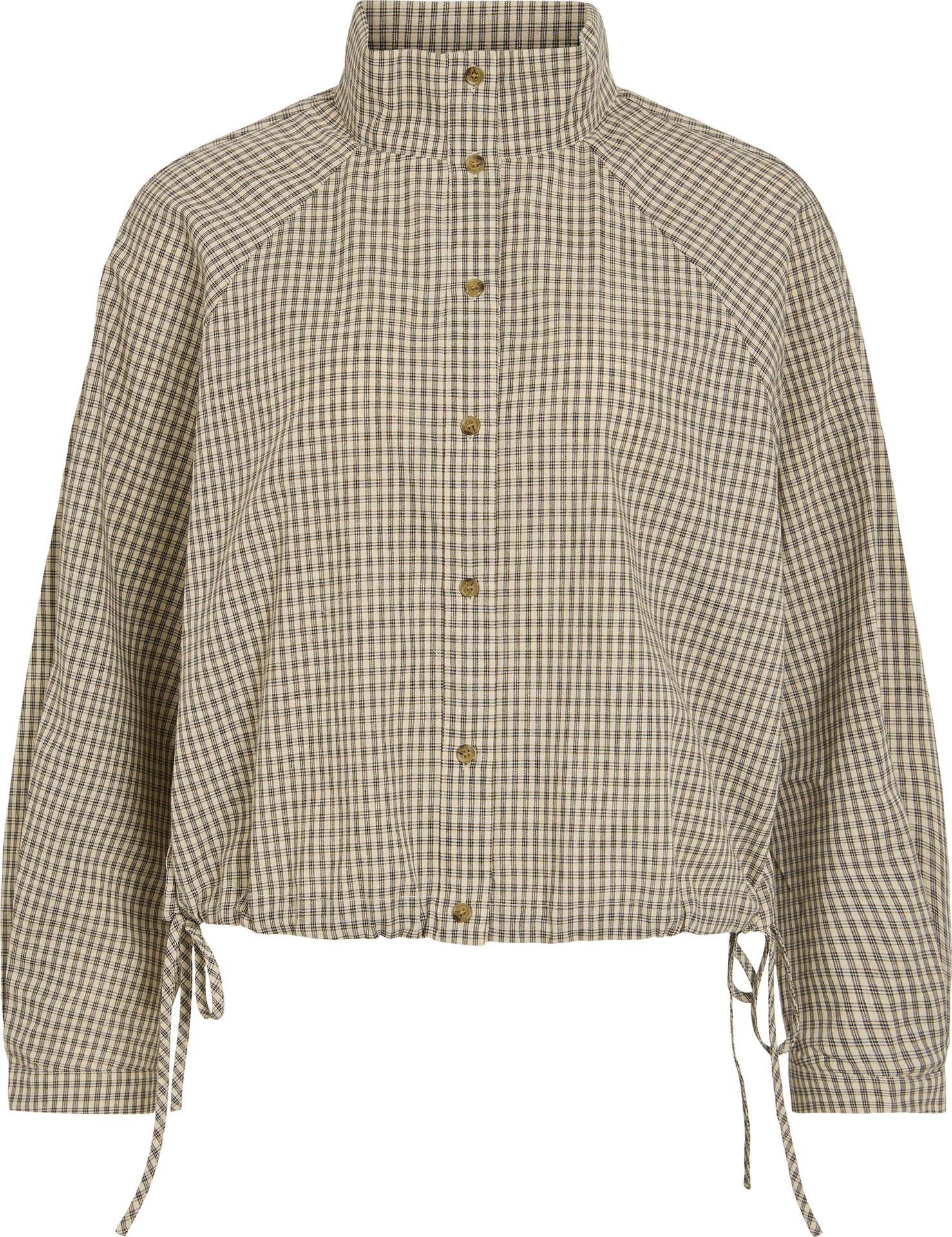 Vila Blouse Salina High Neck Beige