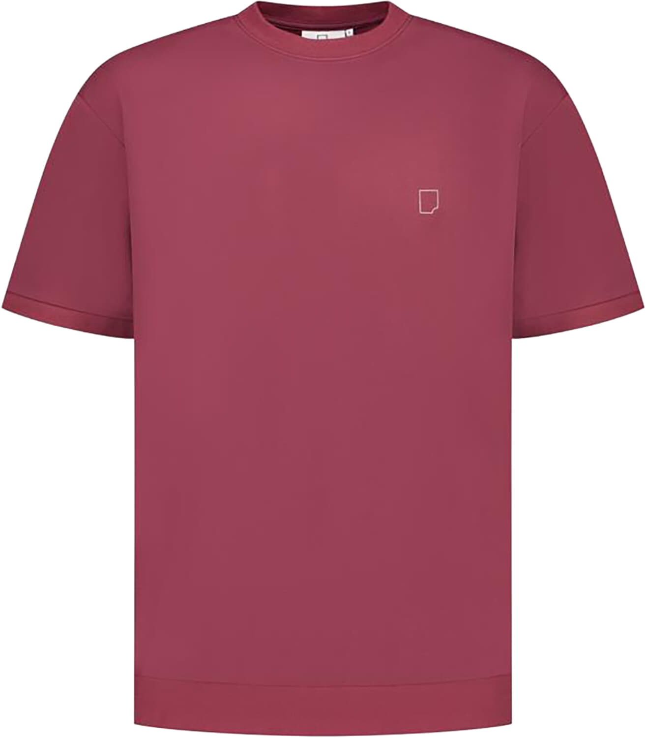 Born With Appetite Flemming T-shirt Bordeaux Rood