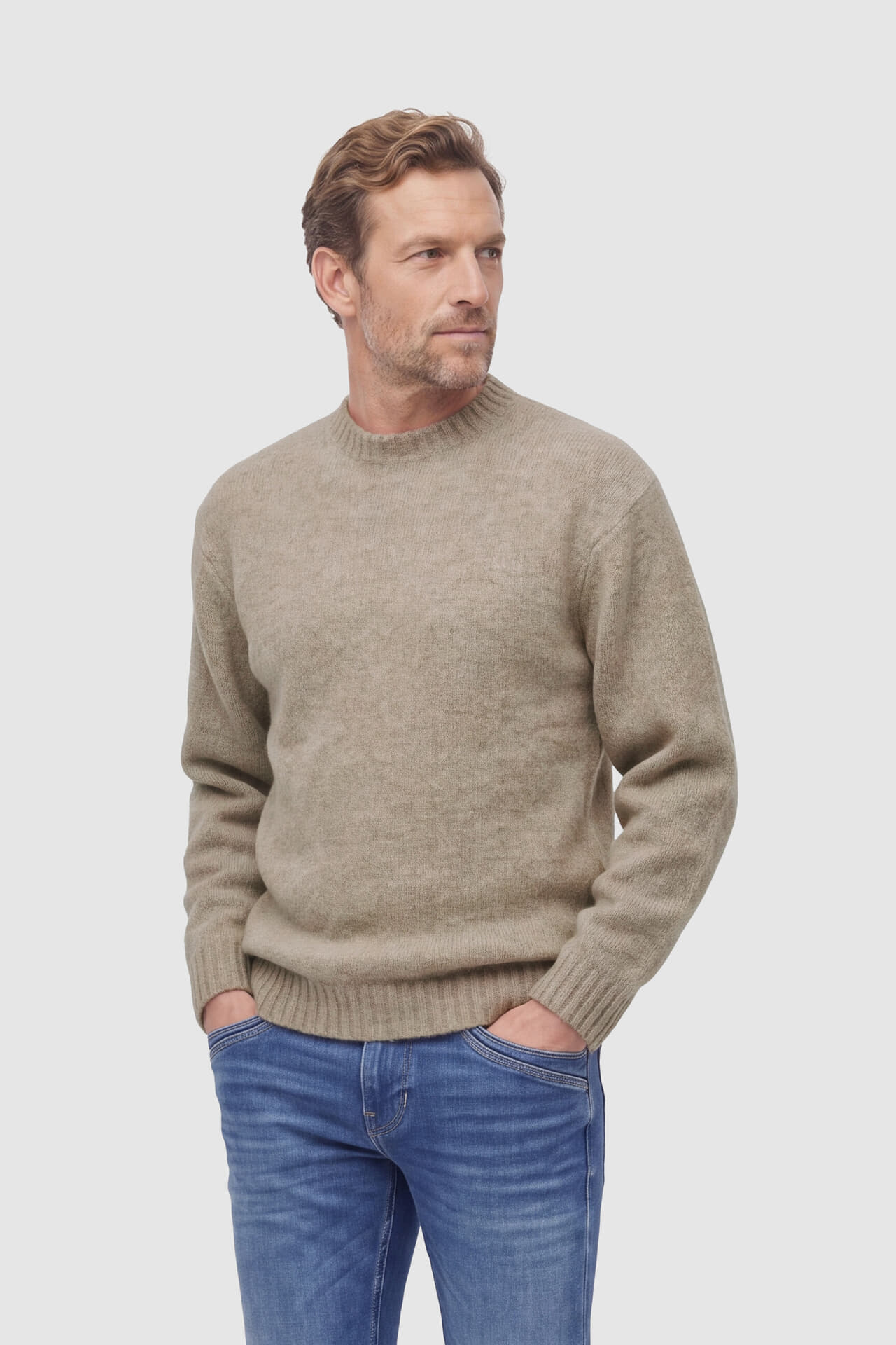 Supply & Co Trui Noel Round Neck Grijs