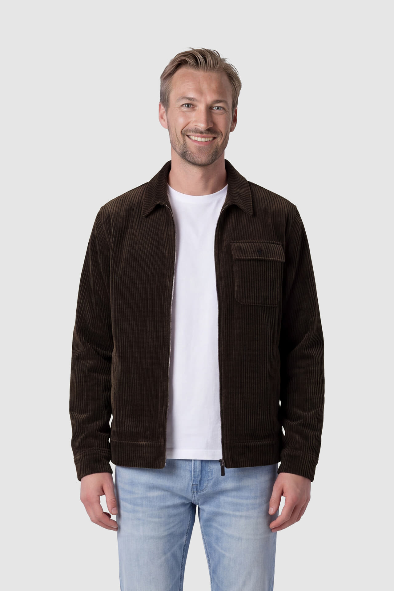 Bomont Overshirt Abel  Bruin