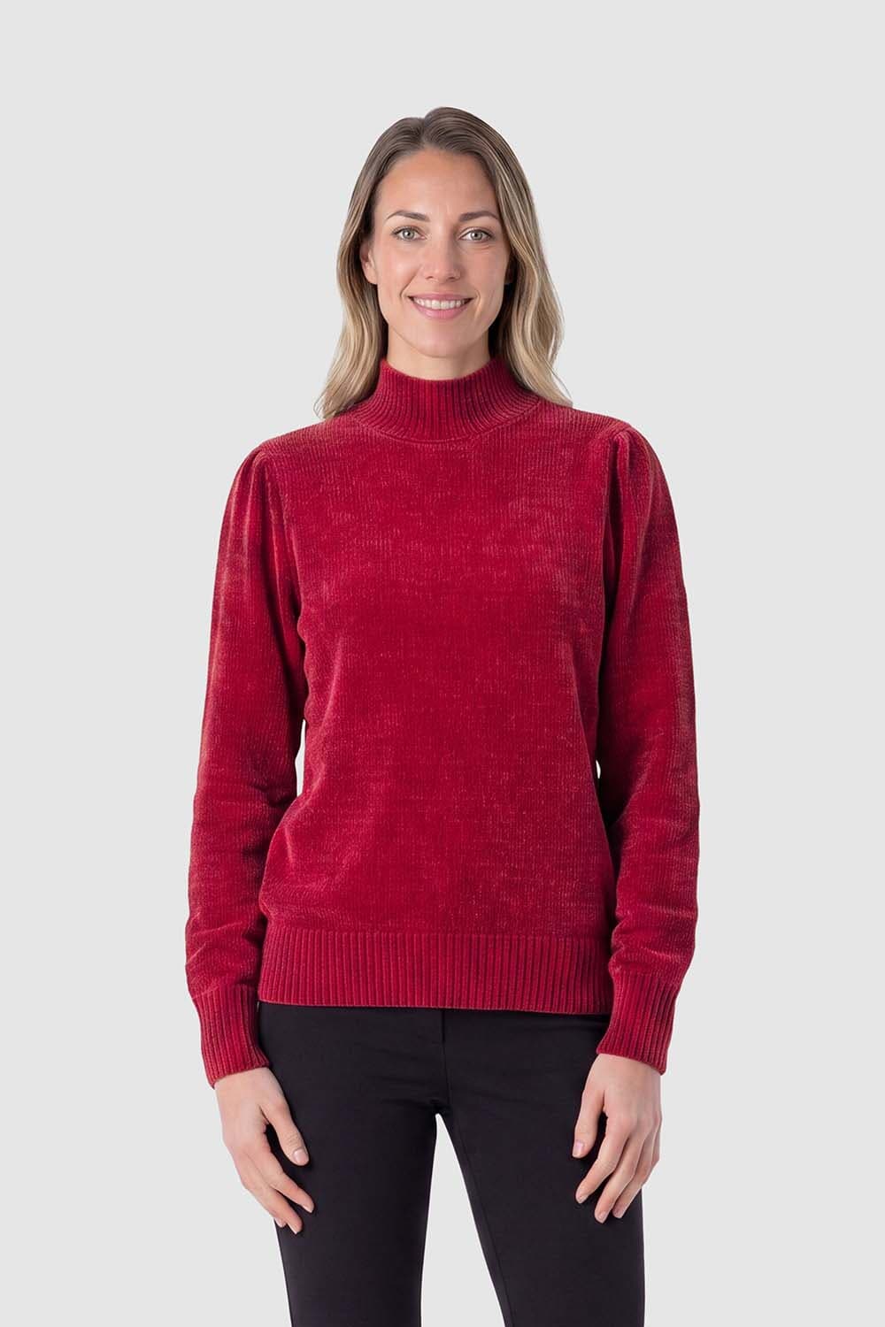 In Shape Trui Indra Bordeaux Rood