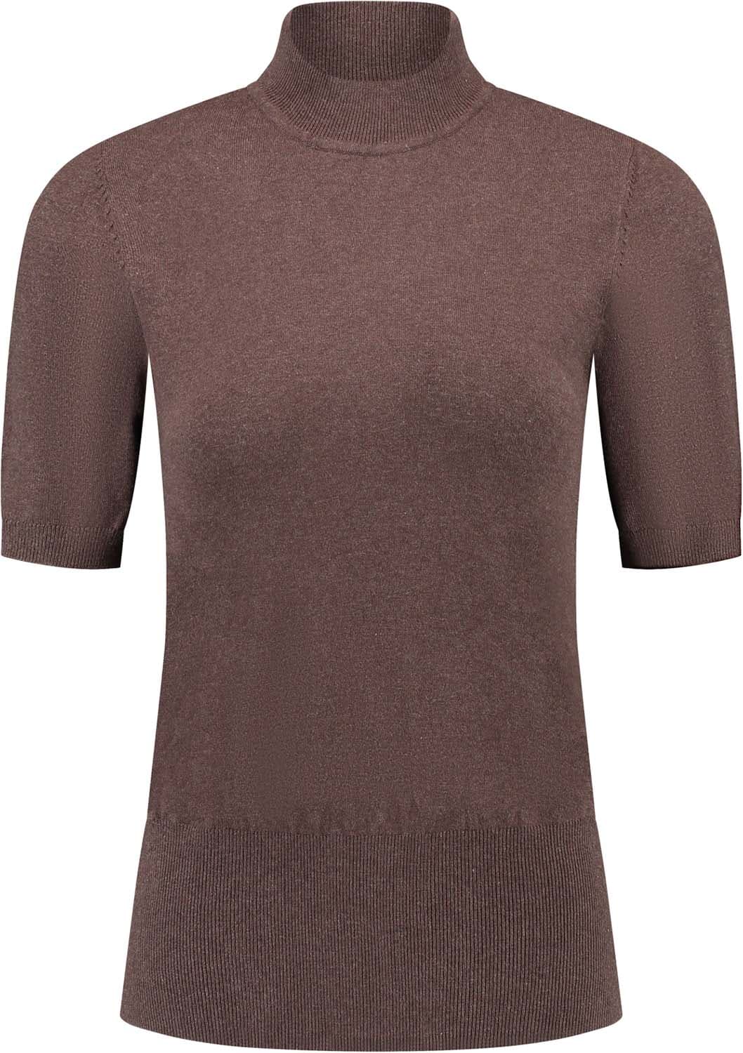 In Shape Pullover Oriane Donker Bruin