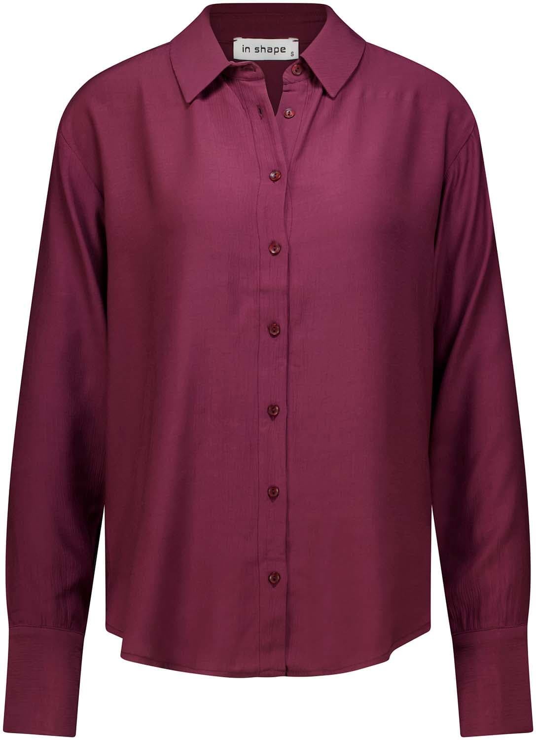 In Shape Blouse Dallas Bordeaux Rood