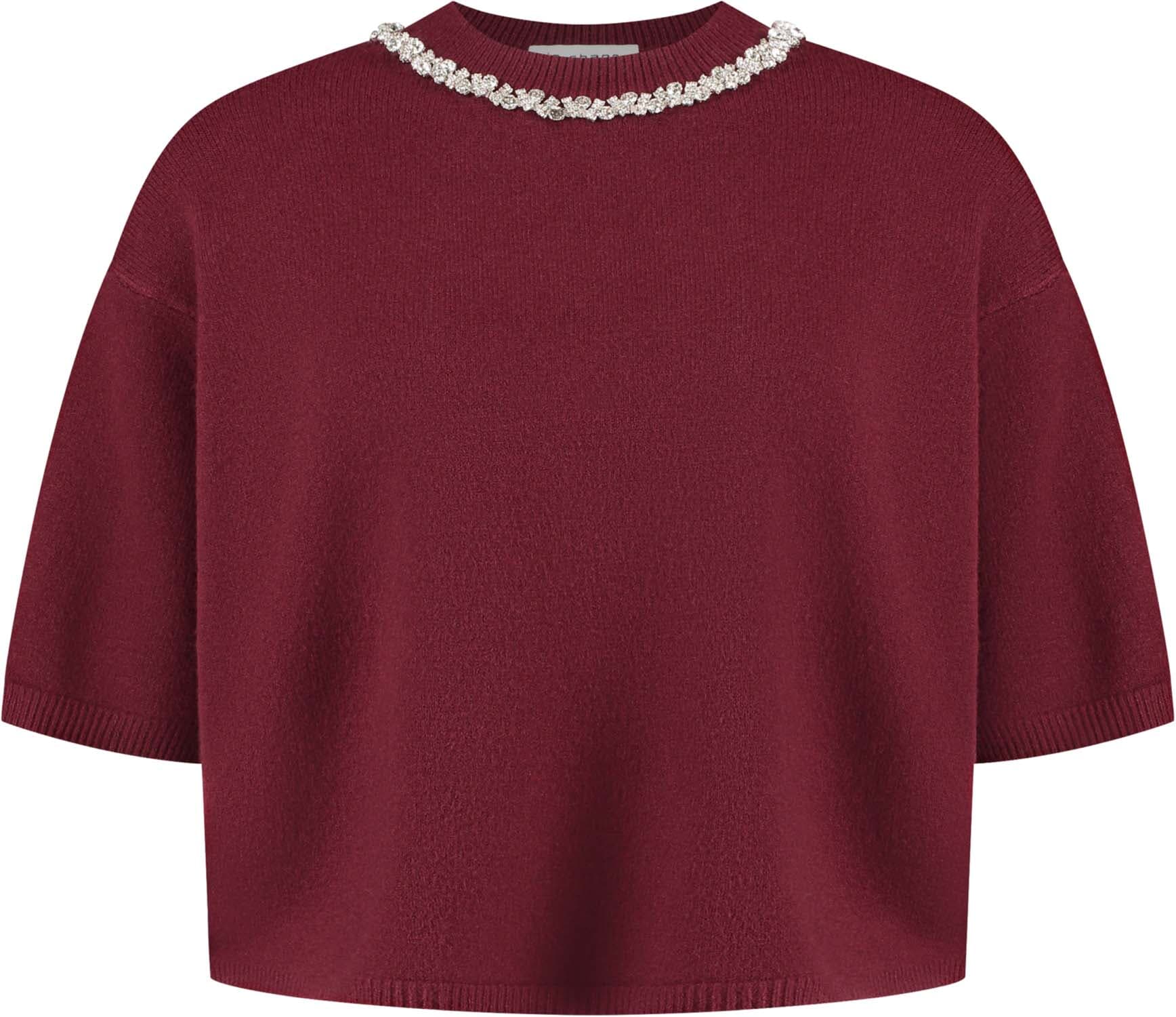 In Shape Pullover Cerren Bordeaux Rood