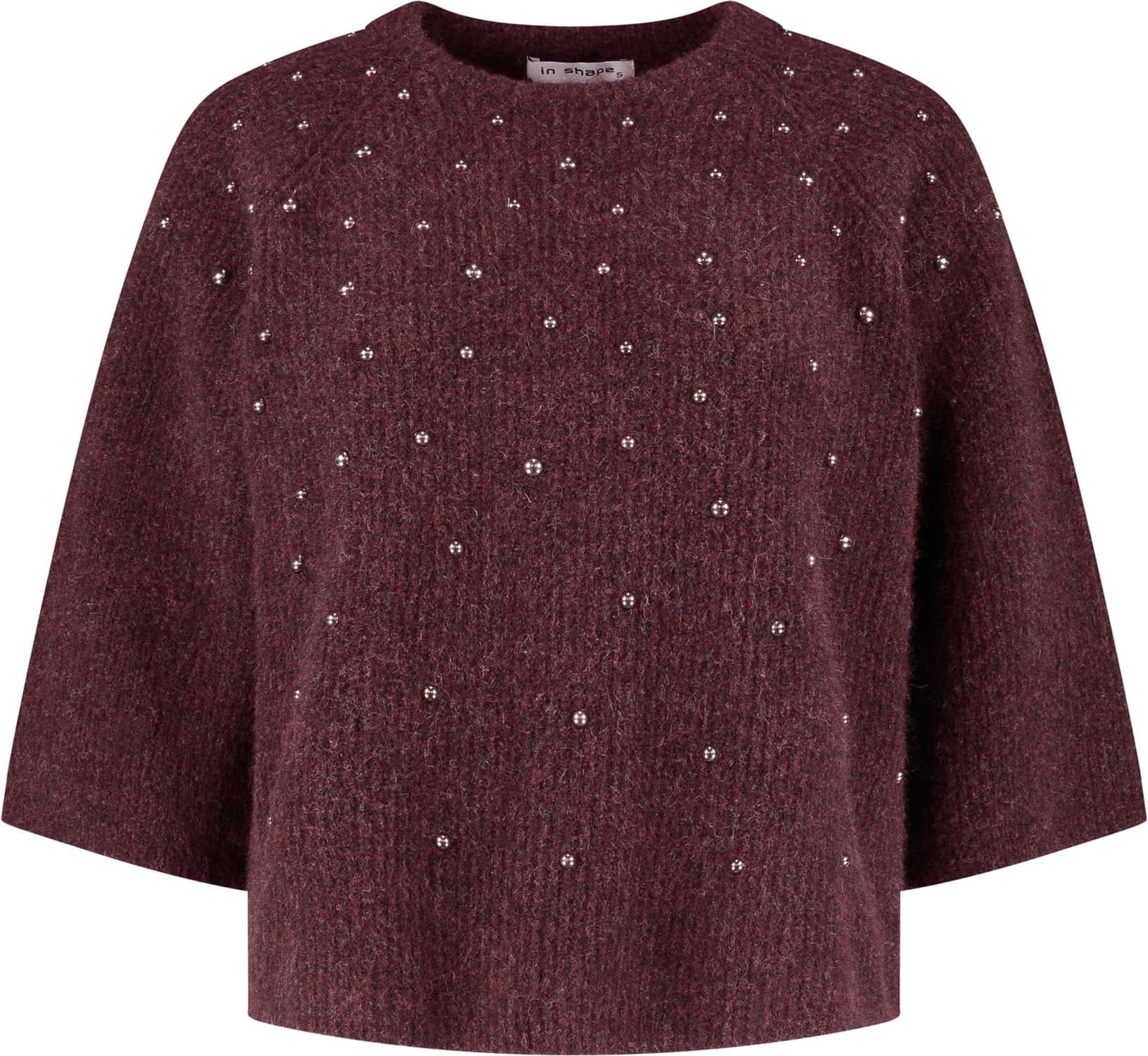 In Shape Pullover Imelda Bordeaux Rood