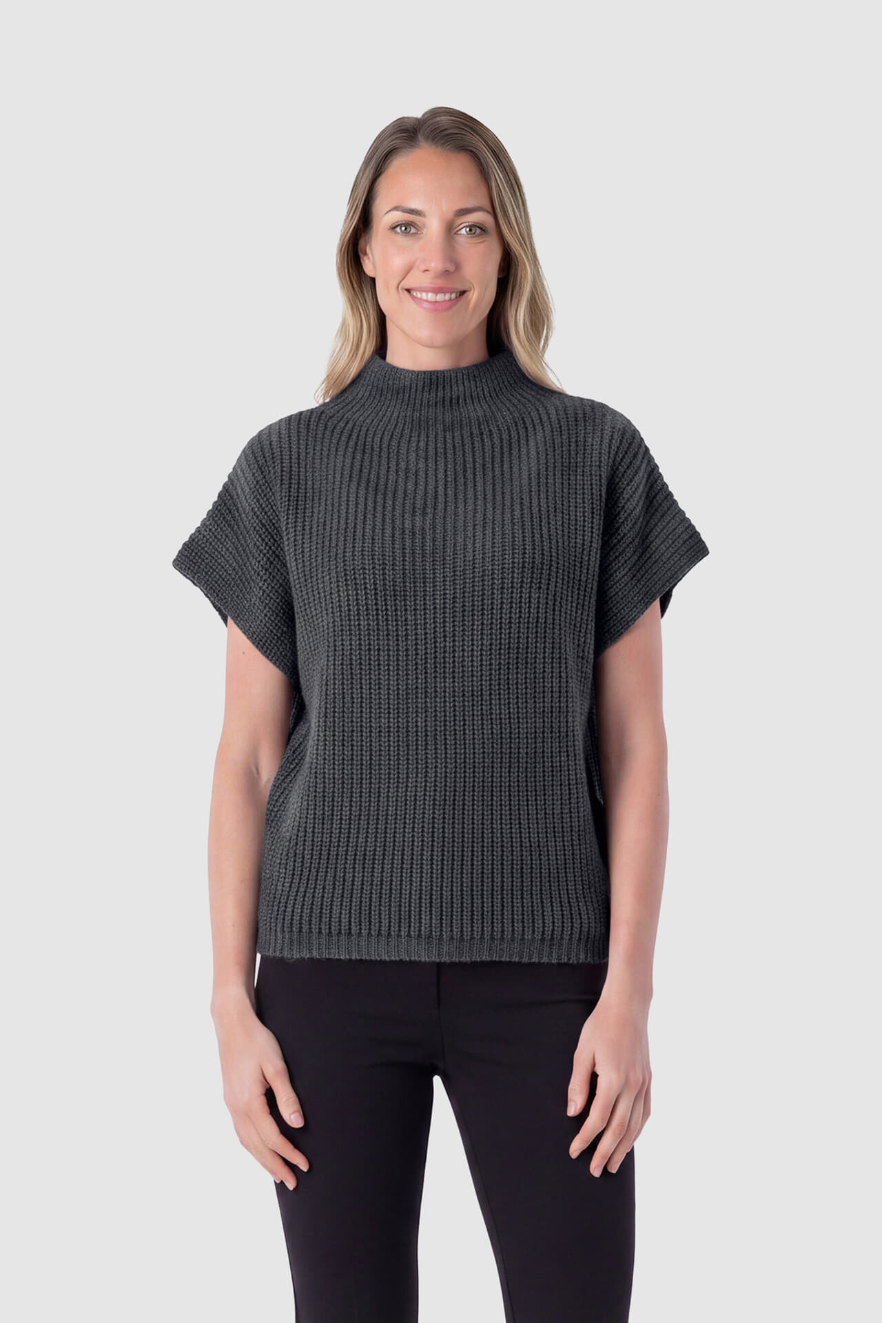 In Shape Pullover Shae Grijs