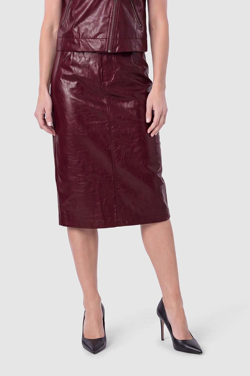 In Shape Rok Lexie Bordeaux Rood