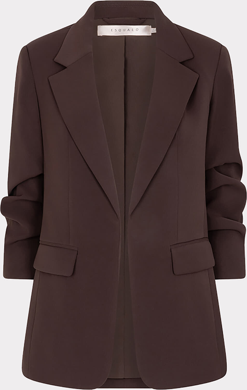 Esqualo Blazer 3/4 mouw Bruin