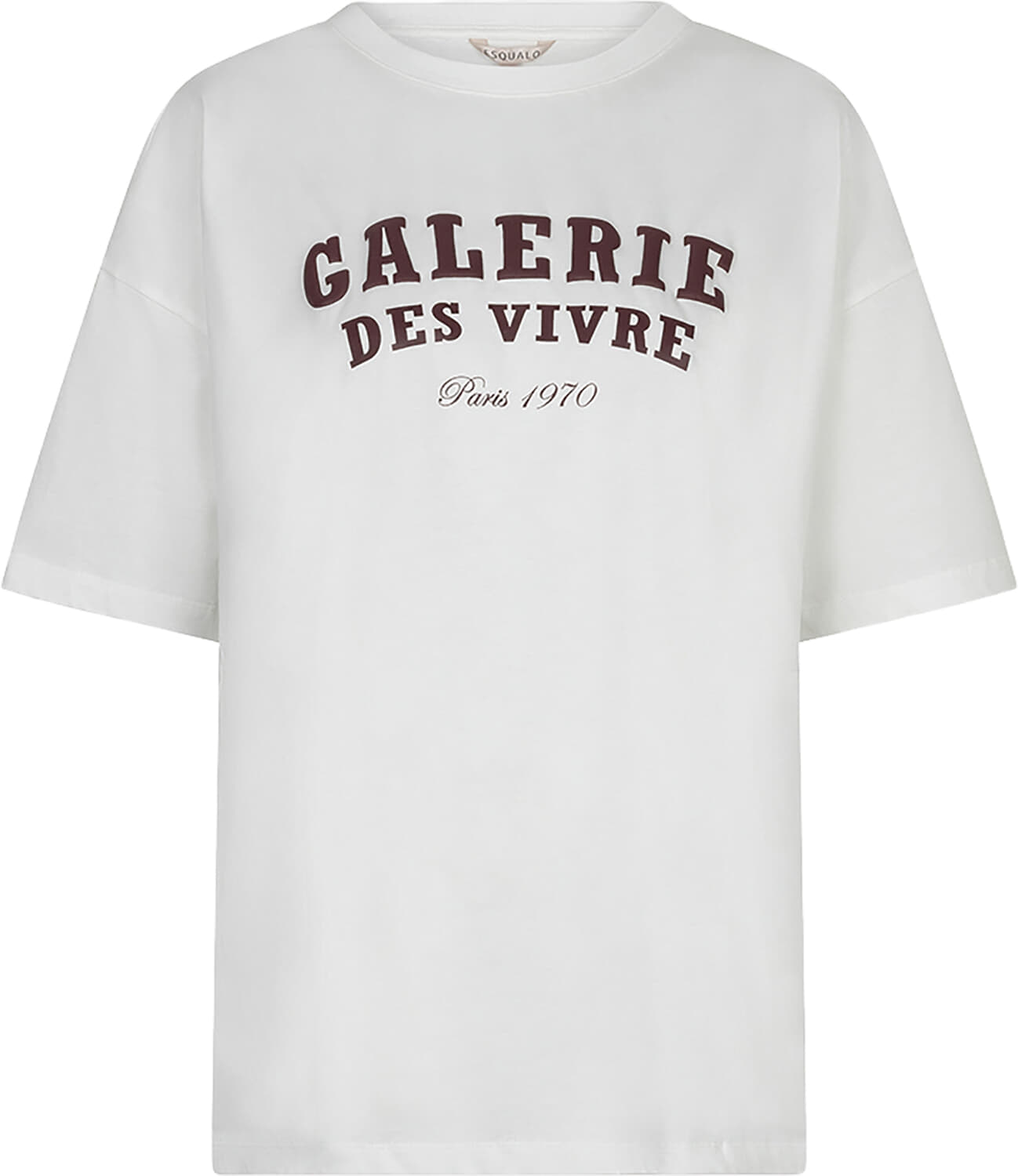 Esqualo T-Shirt ''Galerie'' Wit