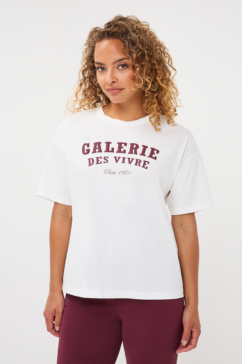 Esqualo T-Shirt ''Galerie'' Wit