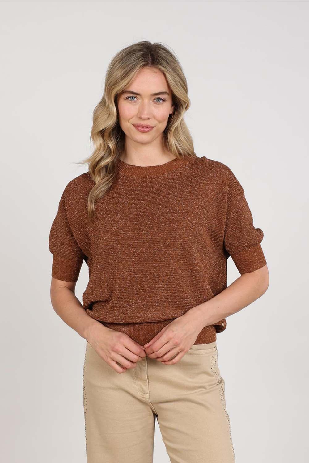 Nukus Top  Bruin