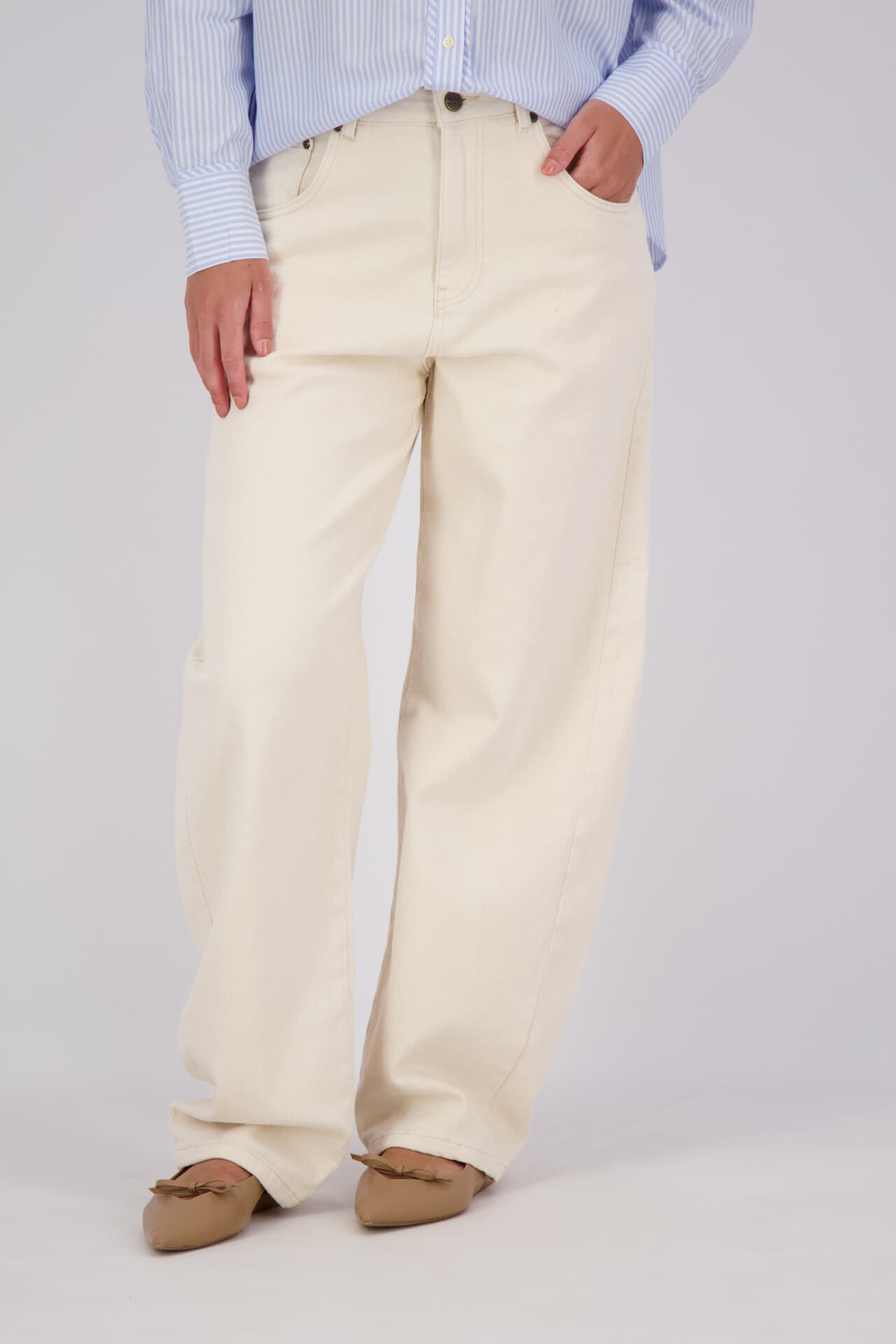 Nukus Broek Petra Off White