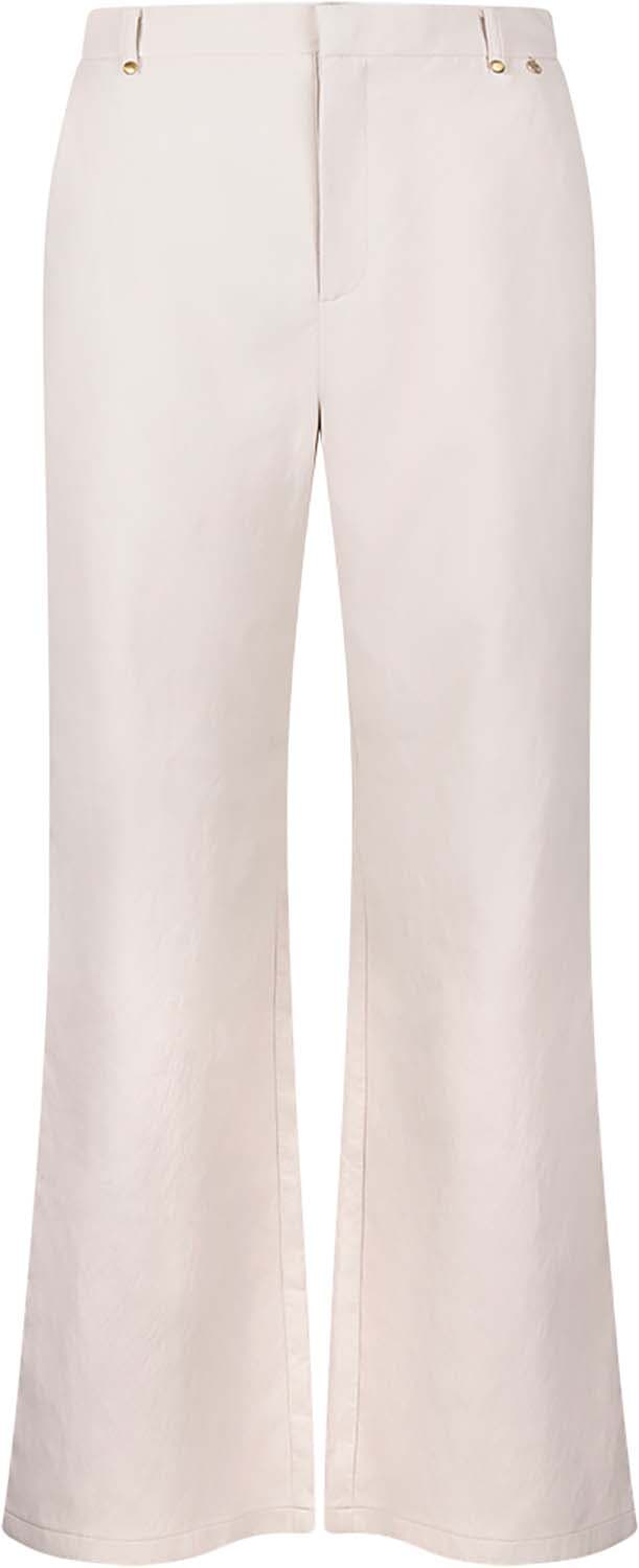 Nukus Broek Jill PU Beige