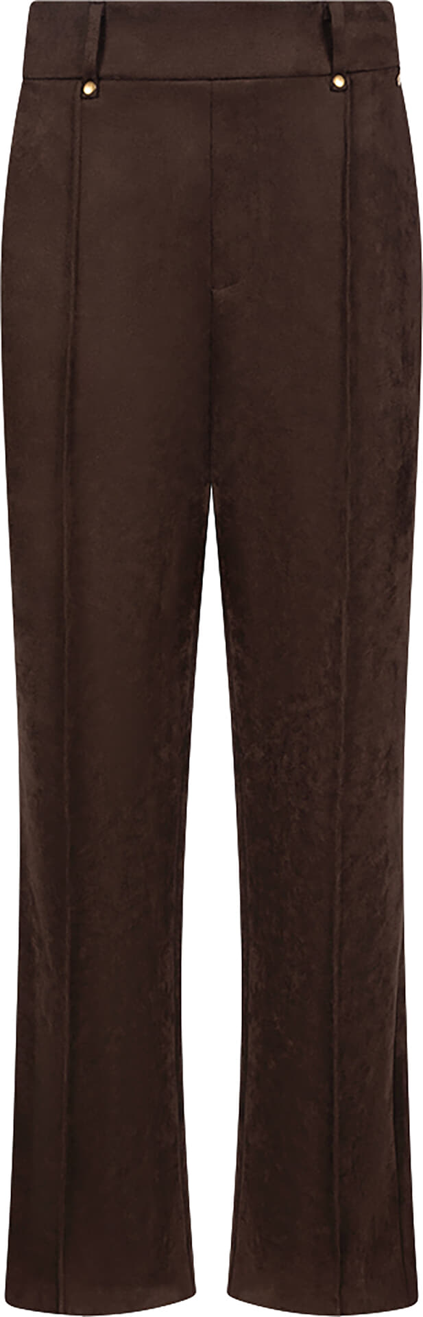 Nukus Broek Jill Suedine Bruin