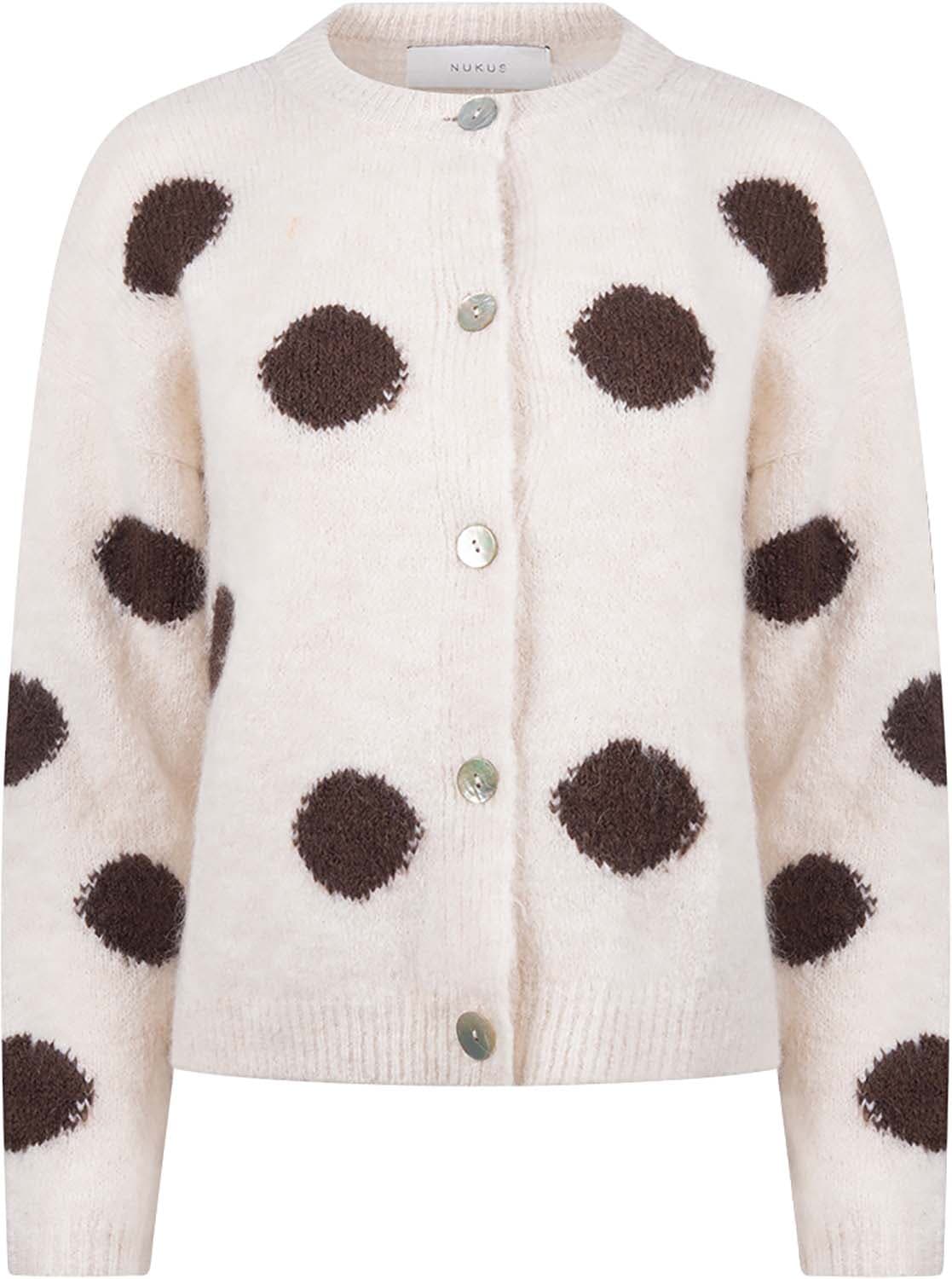 Nukus Vest Laure Dots Off White