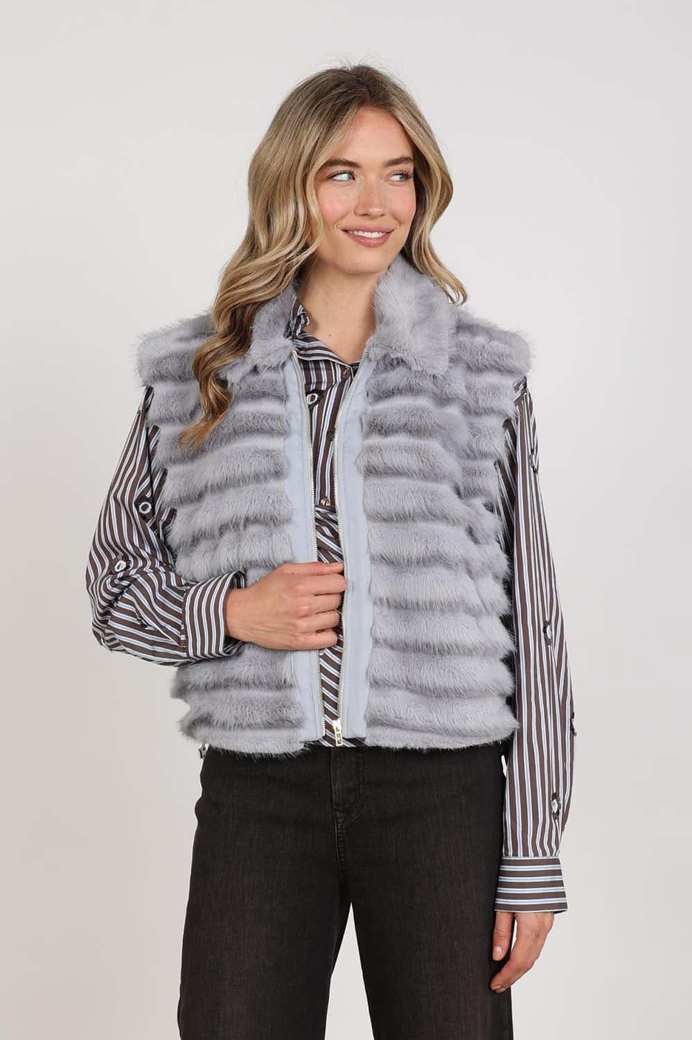 Nukus Bodywarmer Gilet  Harriet  Hemelsblauw